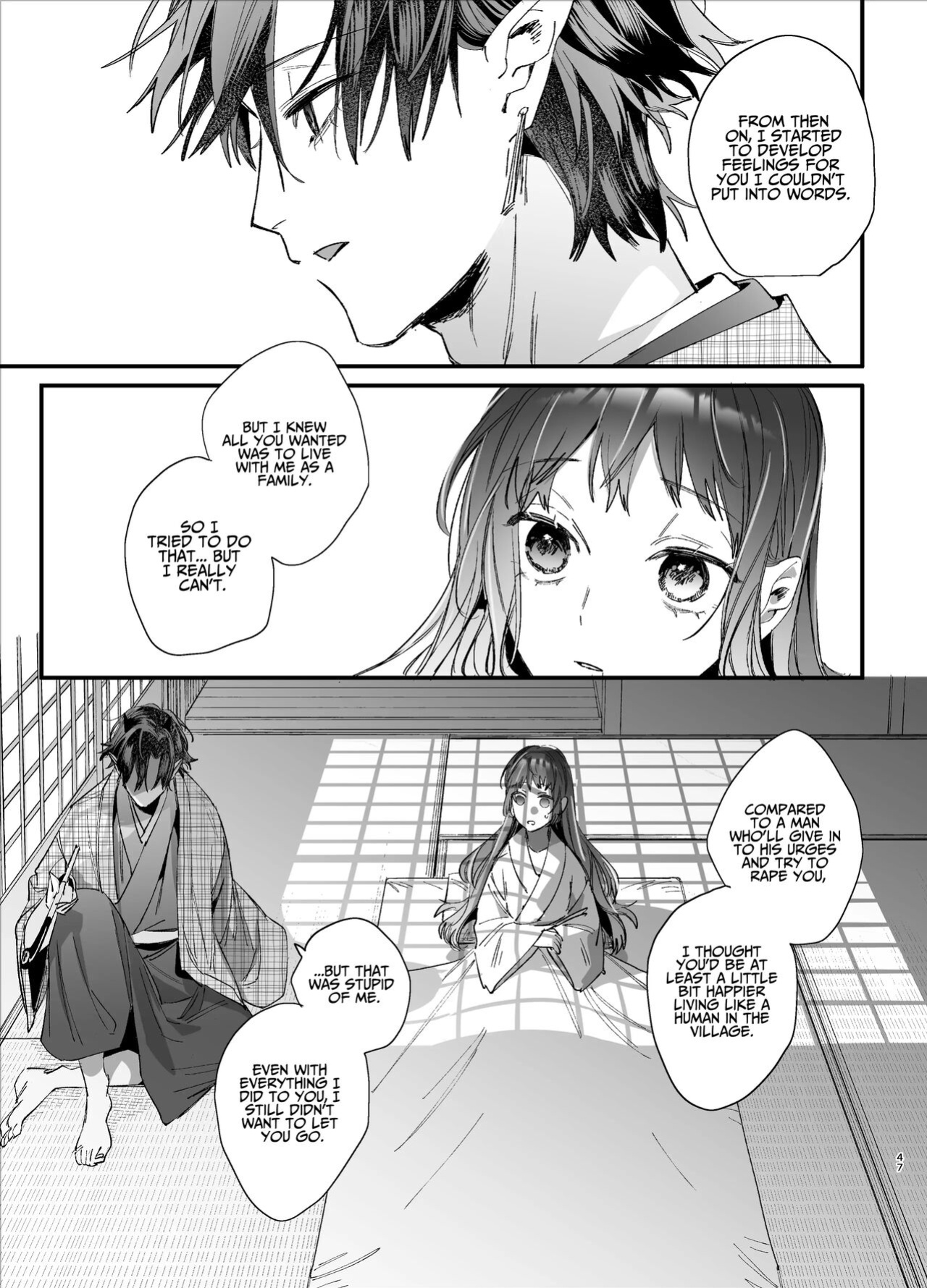 [Umenegi Daimyoujin (Umekoppe)] Ikenie Onna Wa Kodokuna Kijin Sama Ni Ban Kōbi De To Sareru | The Sacrificial Maiden Corrupted by Coupling With an Oni