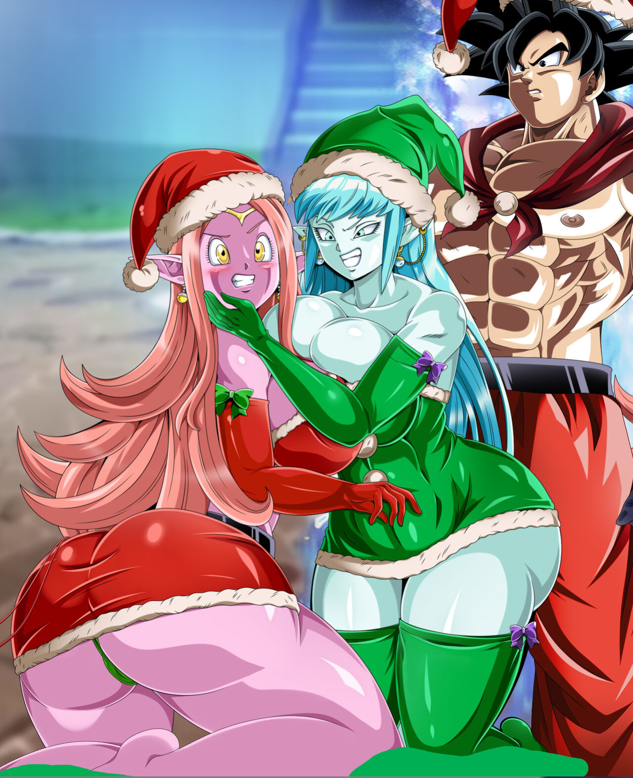 (BlueGraves) XMAS - Chronoa x Aeos