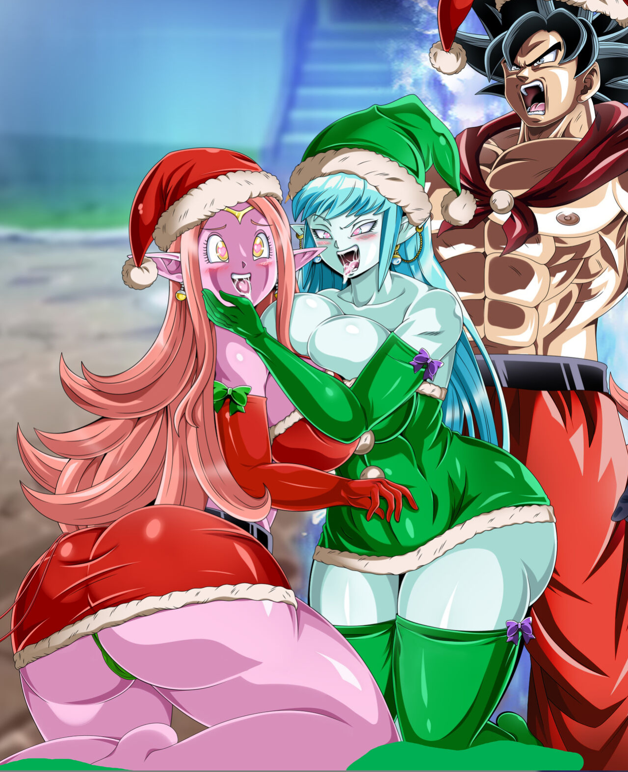 (BlueGraves) XMAS - Chronoa x Aeos