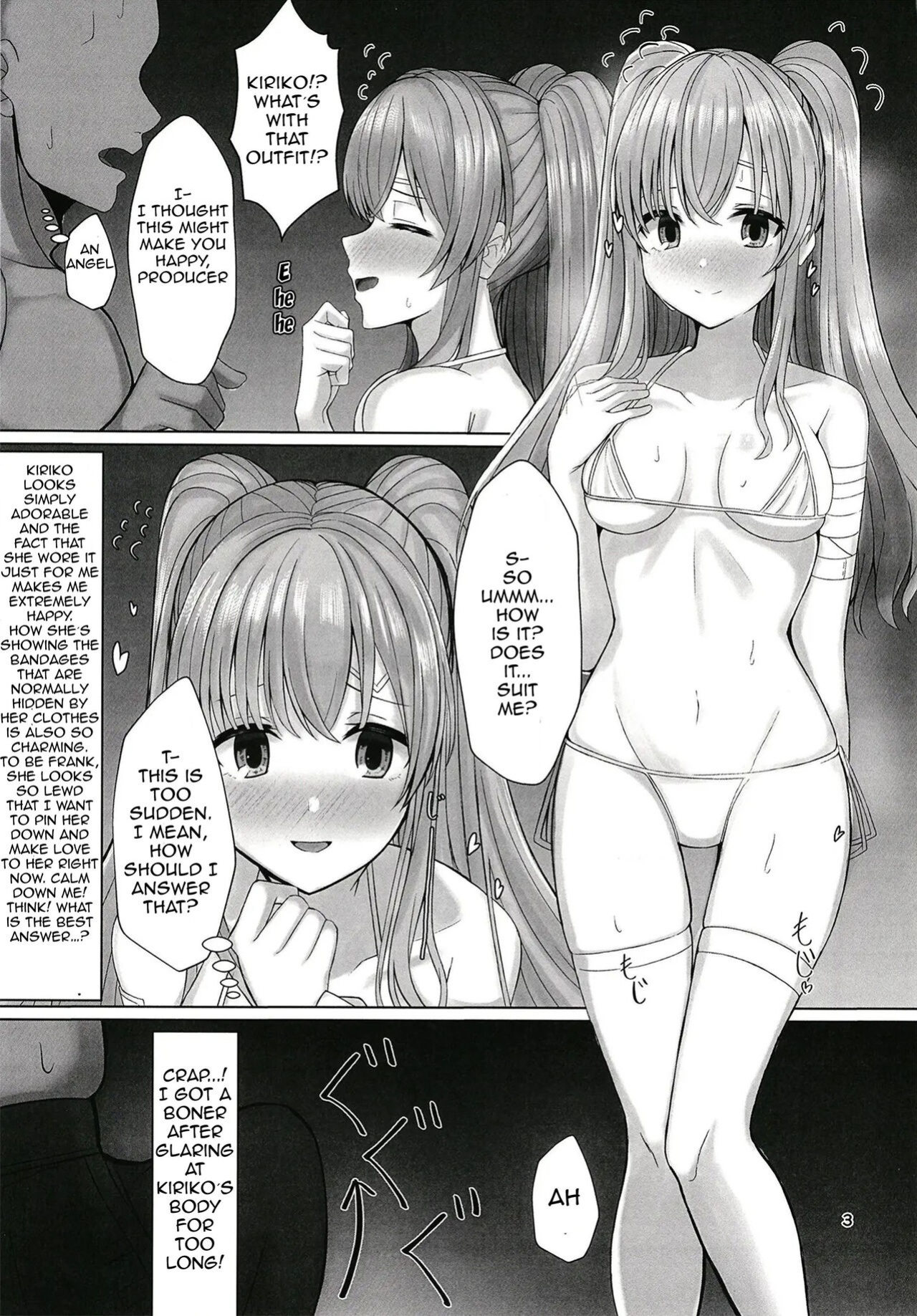 [BLUEhistory (Kurotane)] Kiriko to Ichaicha Ecchi Suru Dake no Hon | A book that's all about having lovey dovey sex with Kiriko (THE iDOLM@STER Shiny Colors) [Im Simon! 93.7]