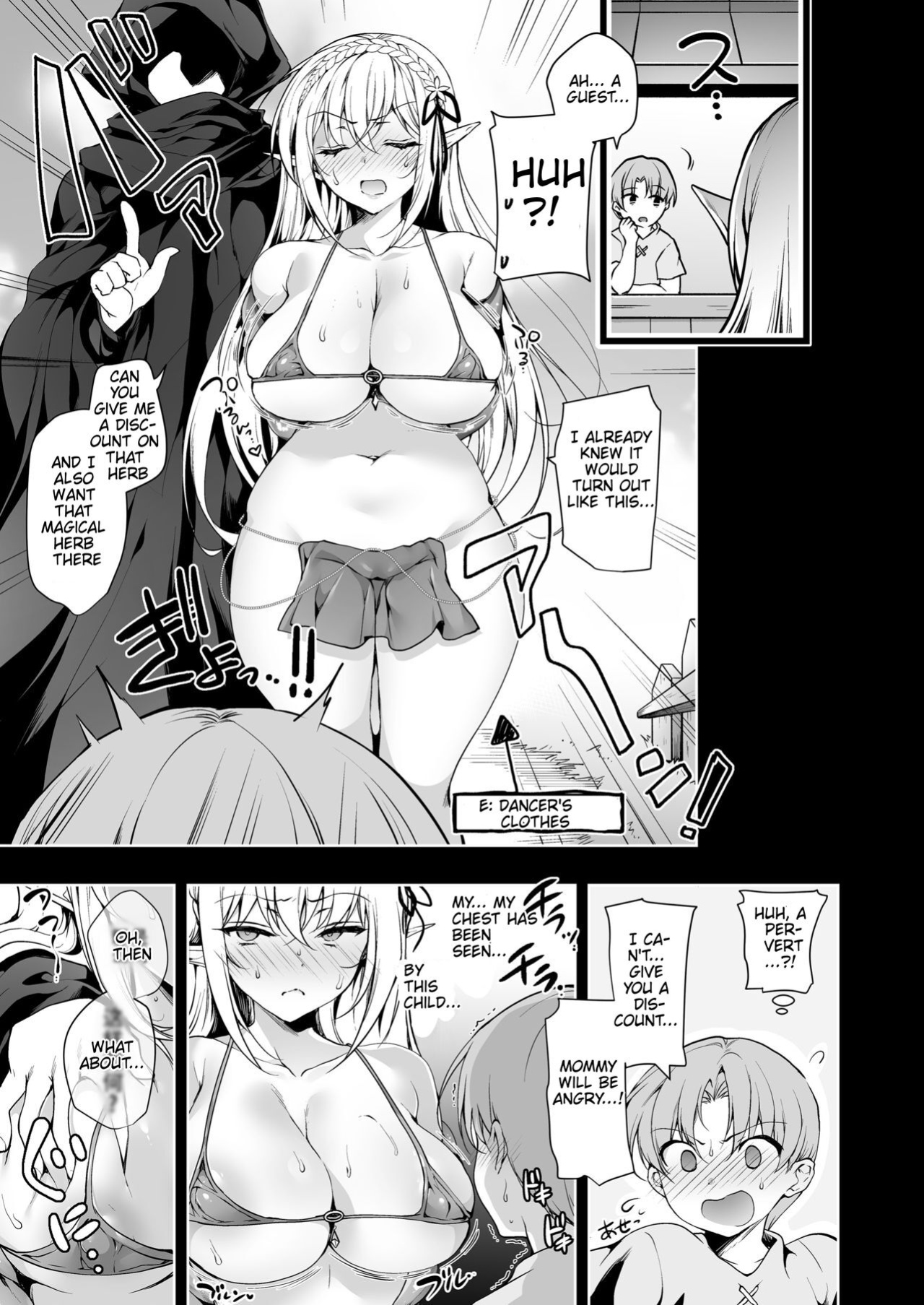 [Ninokoya (Ninoko)] Elf ni Inmon o Tsukeru Hon LEVEL:2 [Stressful Scans]