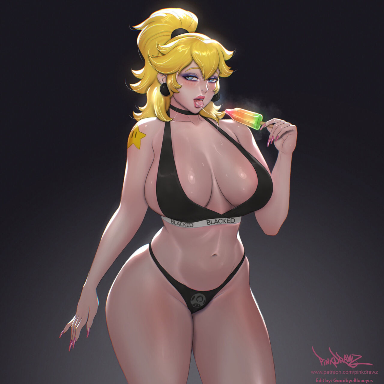 pinkdrawz BLACKED Edits
