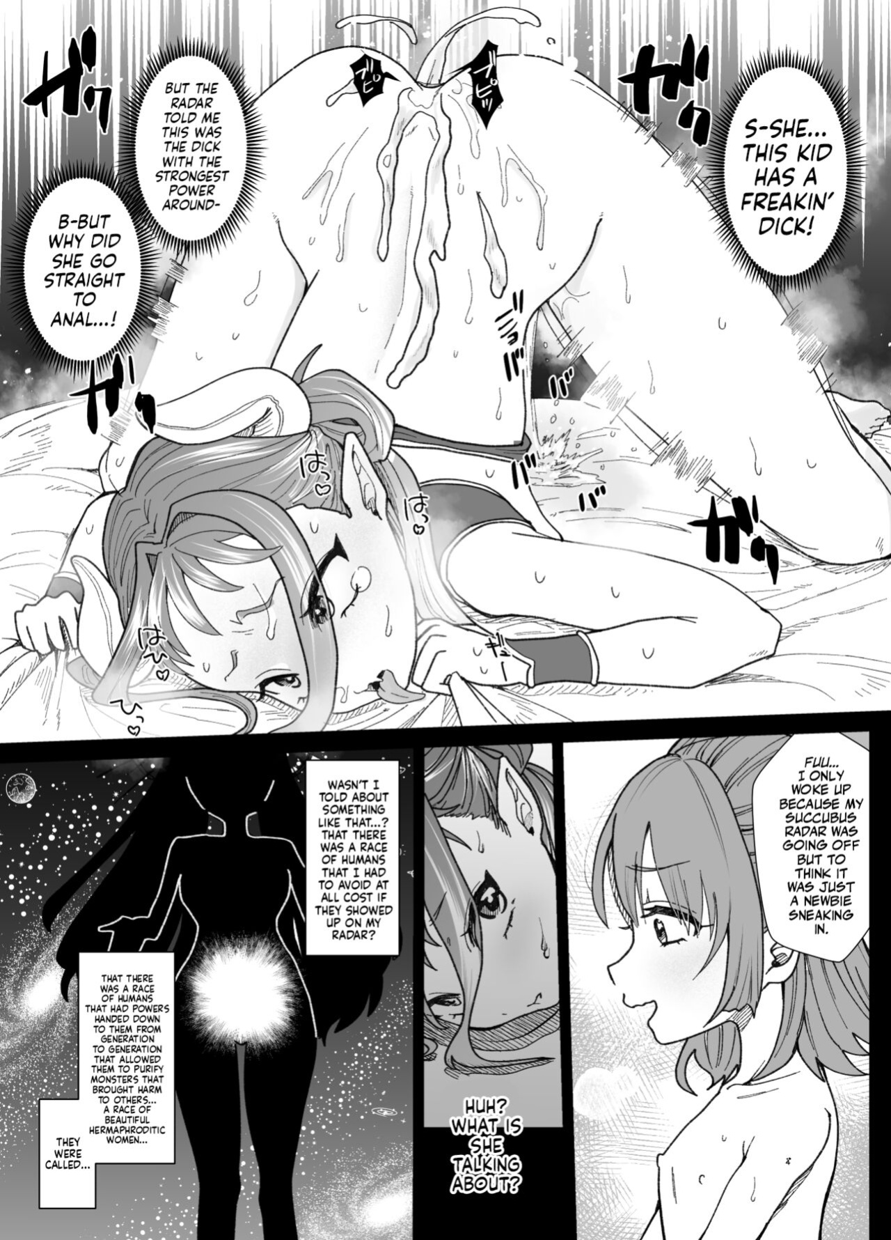 [ASK, (Serakichi.)] Shinjin Succubus wa Futanari Chinpo ni Daihaiboku | The Newbie Succubus Suffers A Crushing Defeat To A Futanari Dick [Mr_Person]