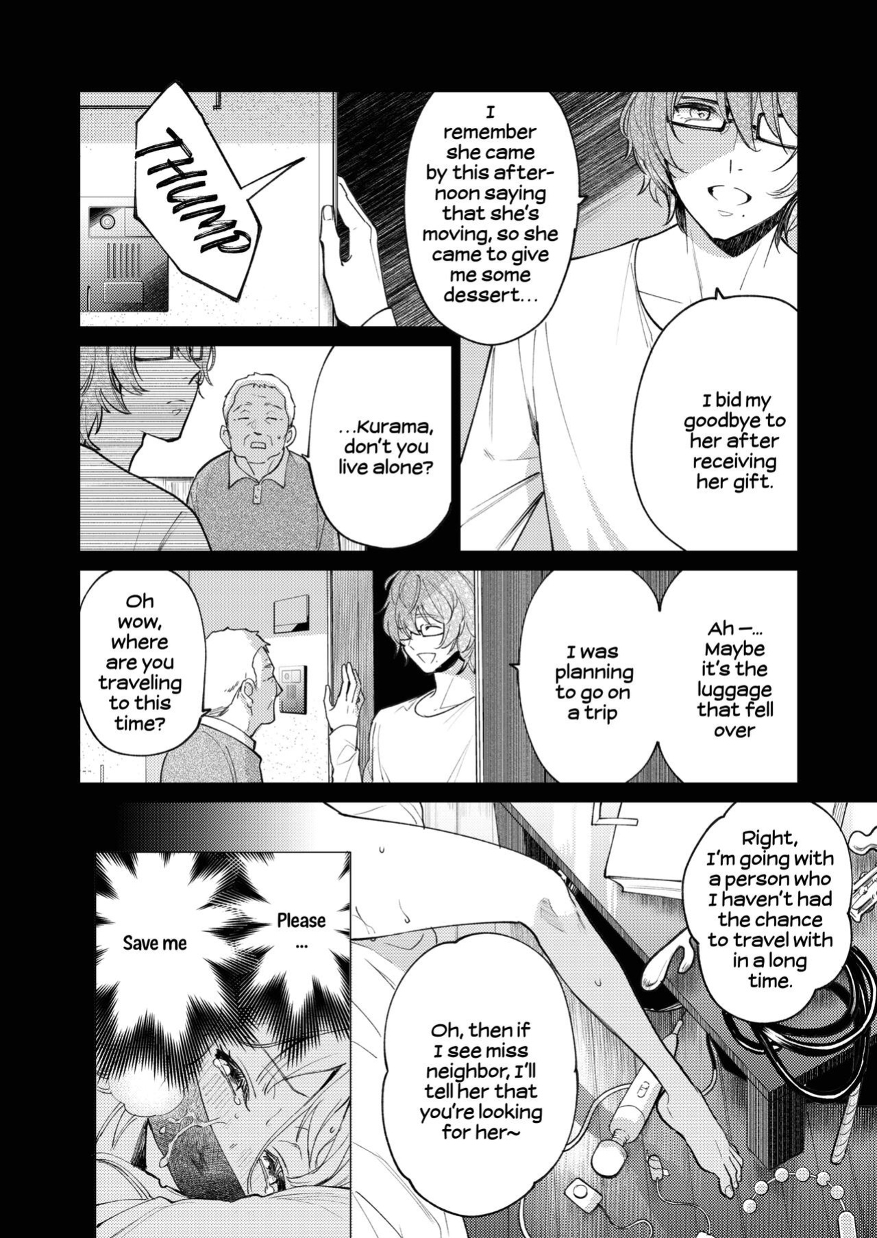 [parasite garden (Uruh Akua)] 203-gou no Rinjin wa Kagitaba Hitotsu Nokoshite Kieta. | The Neighbor in Room 203 Disappeared Leaving a Key Behind.