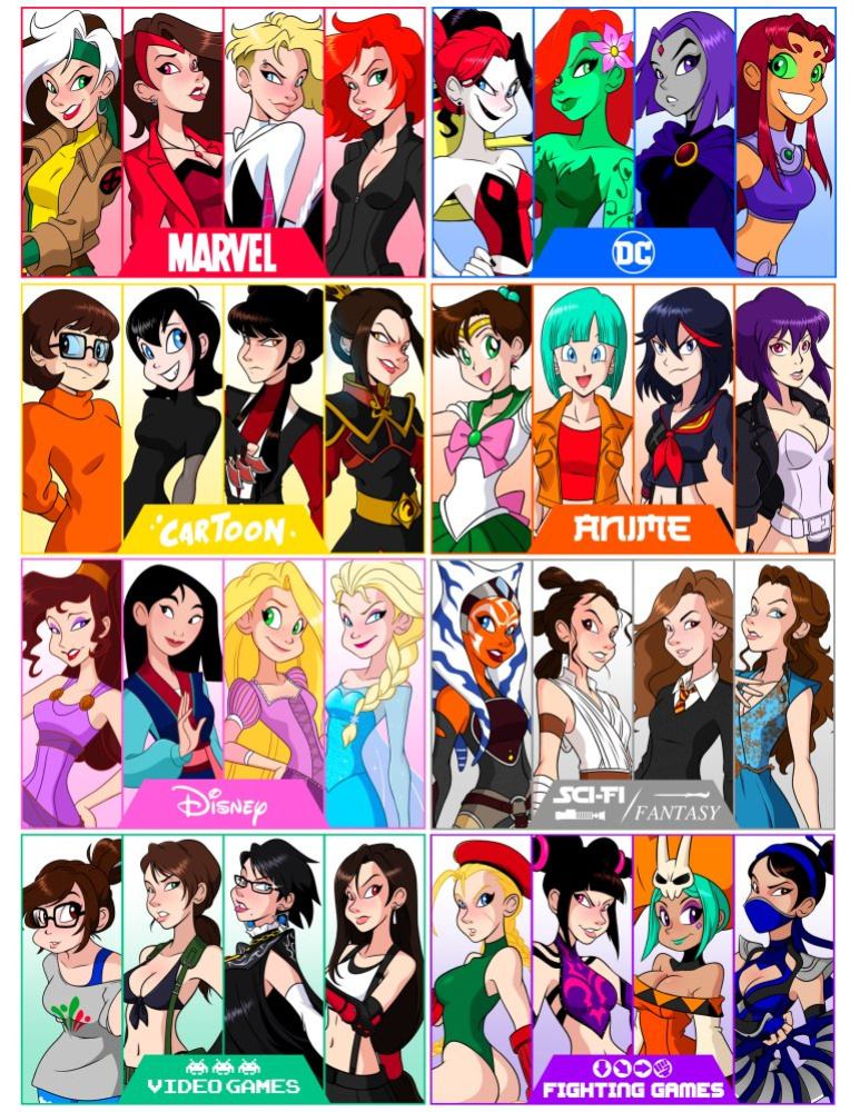 [Bold-n-Brash] Best Girl Tournament