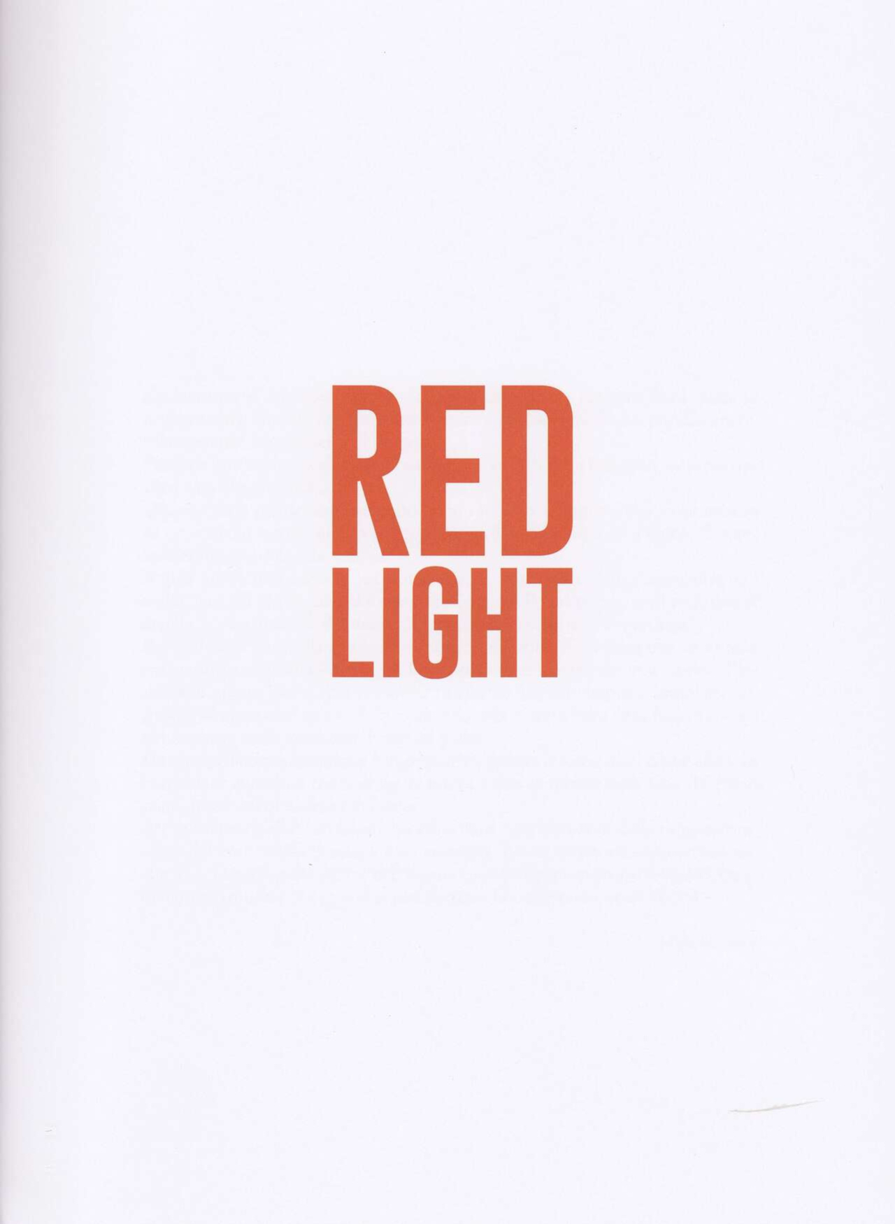 [Milo Manara] Red Light Art Book [Italian]