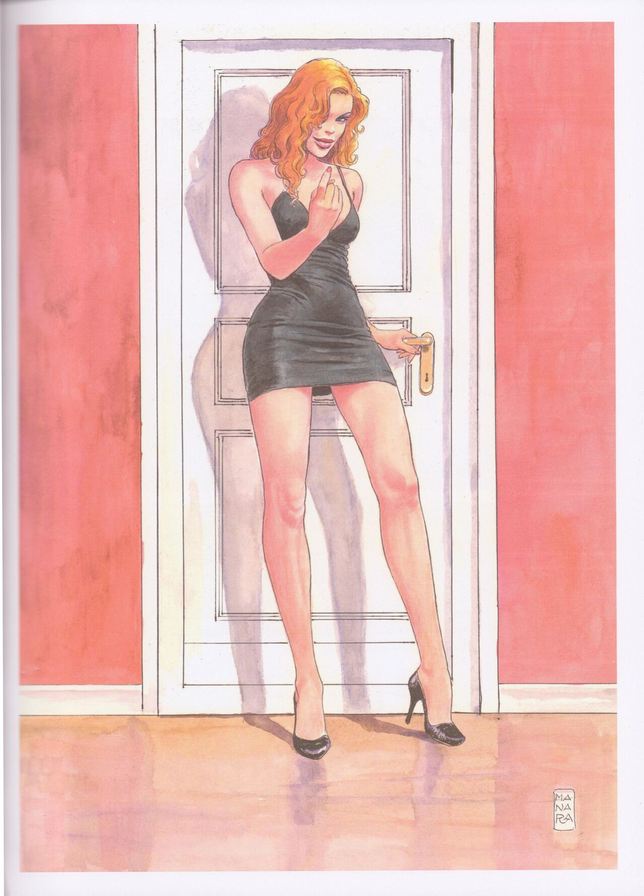 [Milo Manara] Red Light Art Book [Italian]
