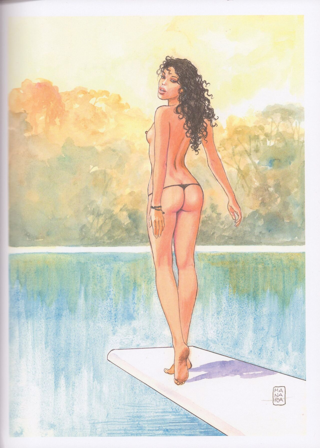 [Milo Manara] Red Light Art Book [Italian]