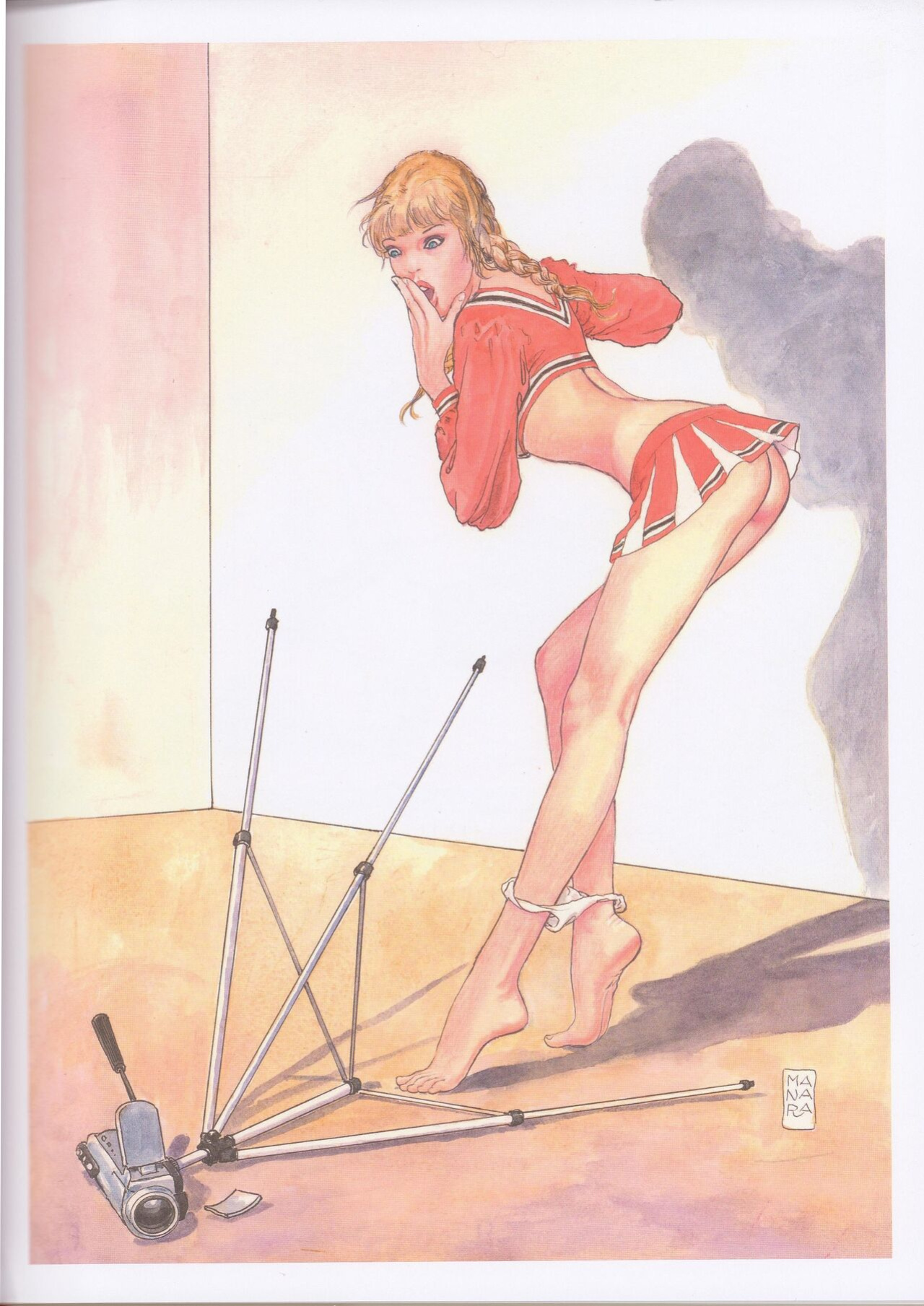 [Milo Manara] Red Light Art Book [Italian]