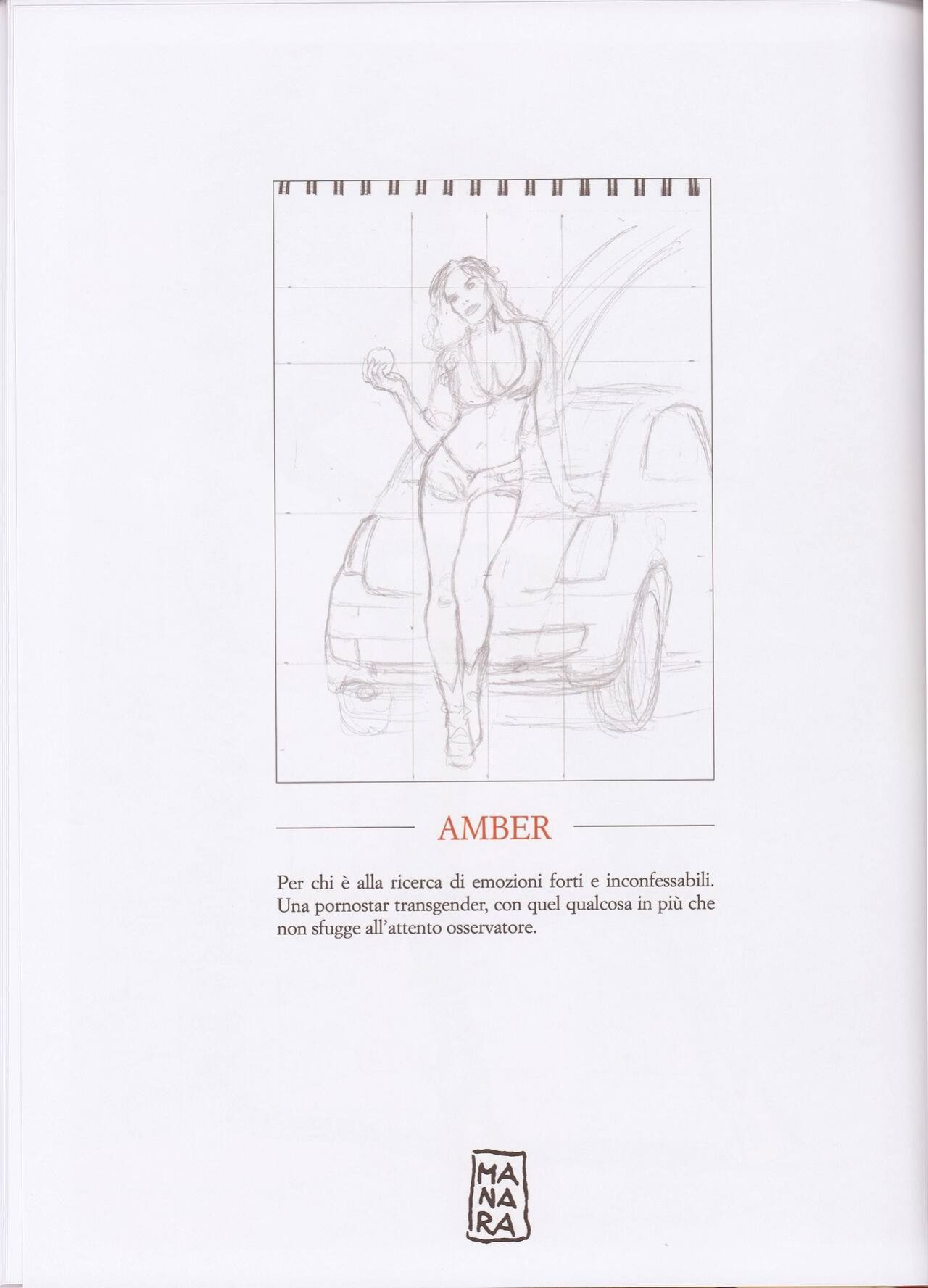 [Milo Manara] Red Light Art Book [Italian]