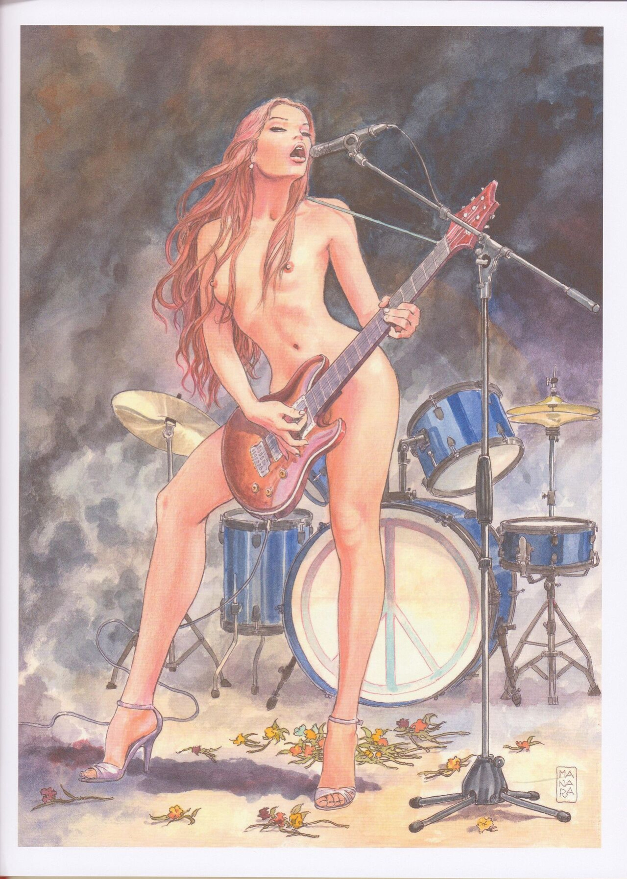 [Milo Manara] Red Light Art Book [Italian]