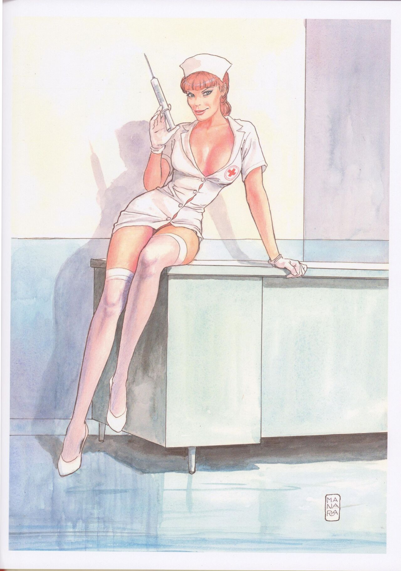 [Milo Manara] Red Light Art Book [Italian]
