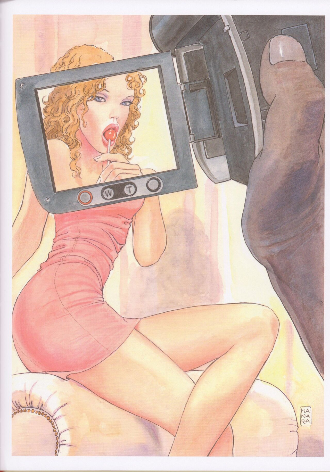[Milo Manara] Red Light Art Book [Italian]