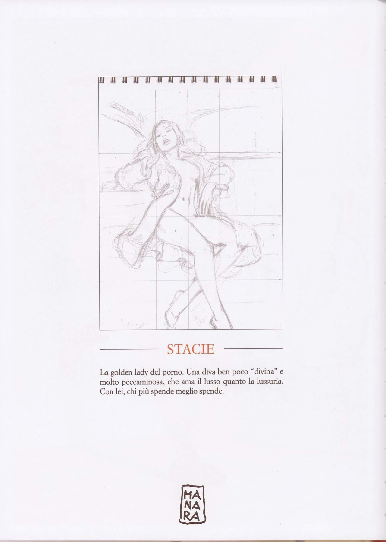 [Milo Manara] Red Light Art Book [Italian]