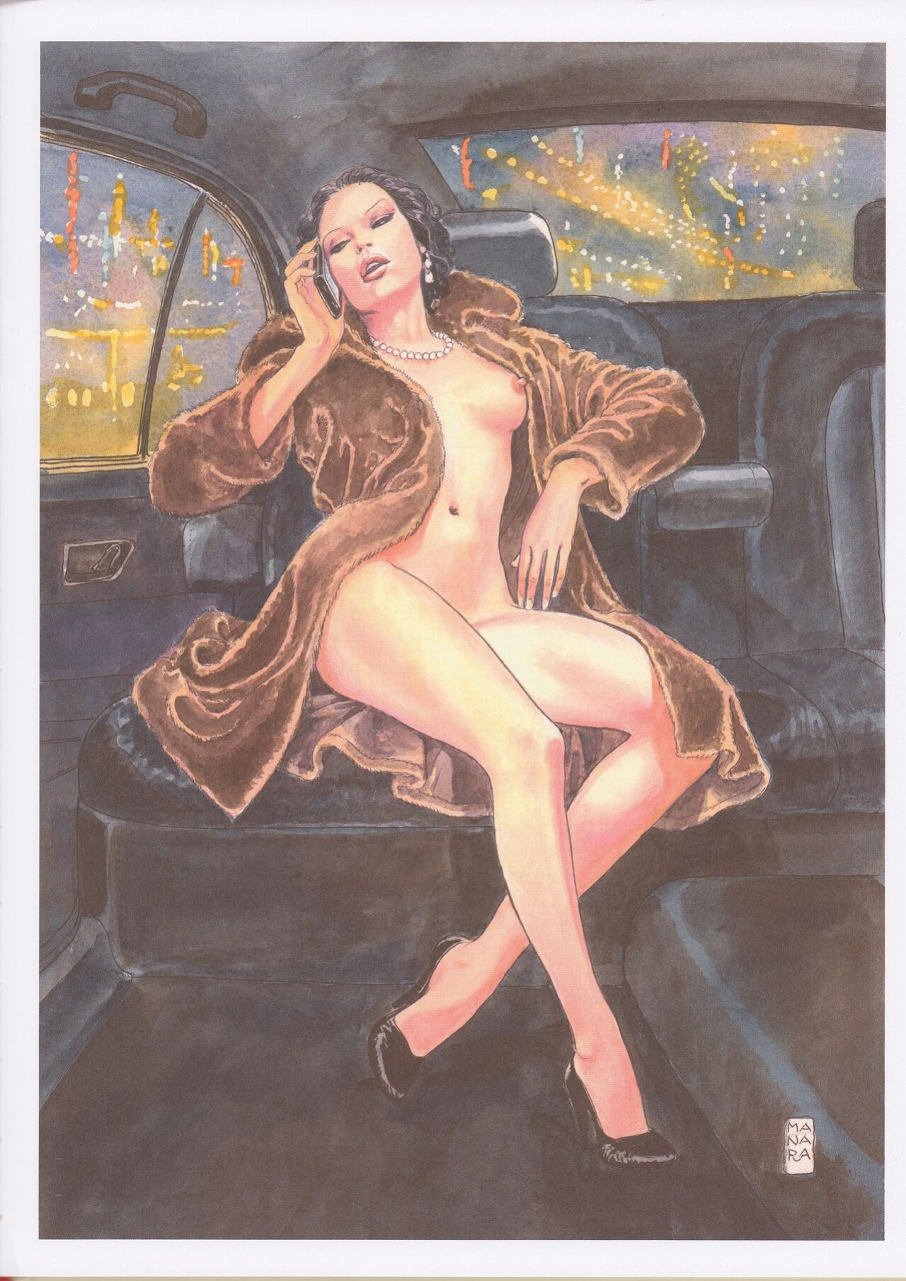 [Milo Manara] Red Light Art Book [Italian]