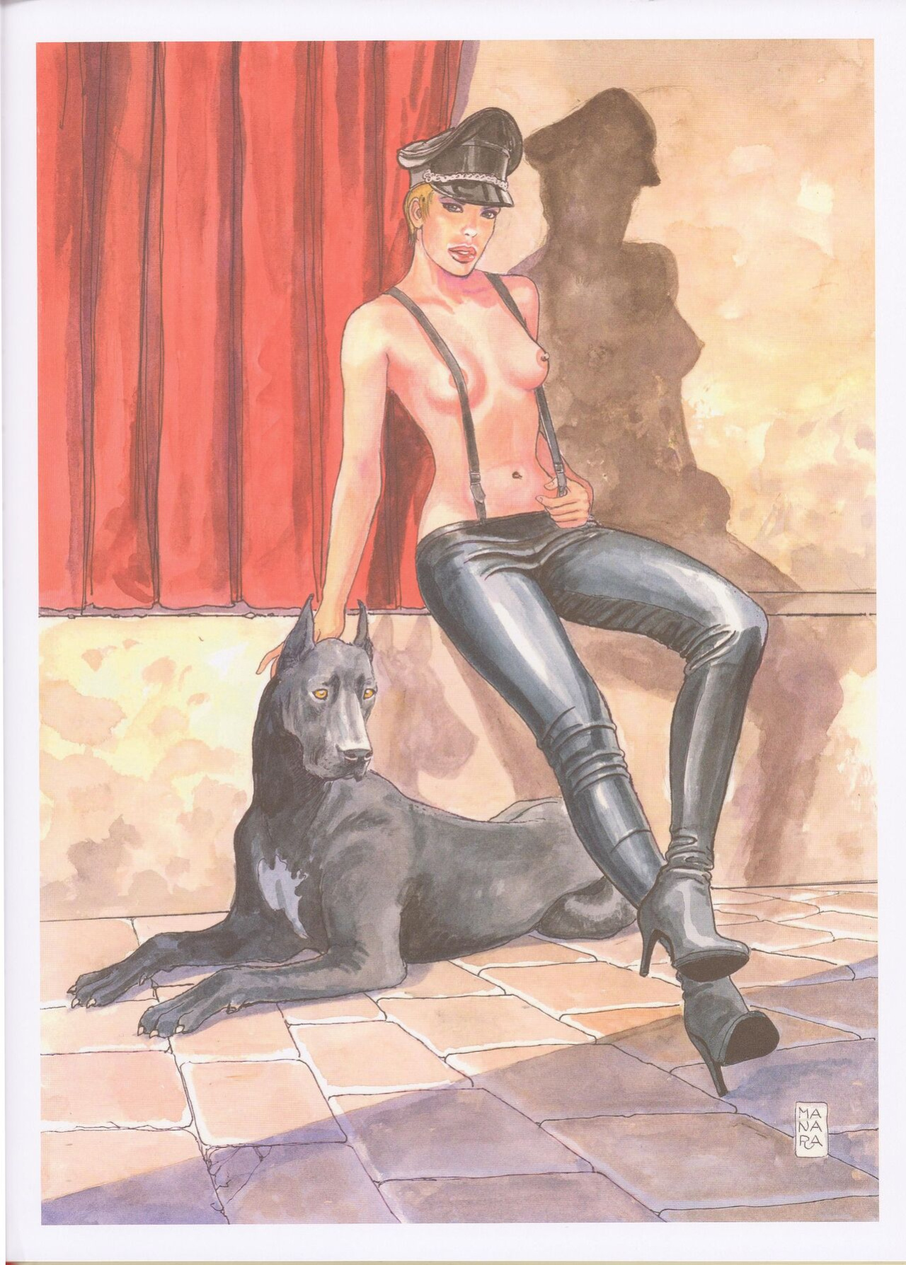 [Milo Manara] Red Light Art Book [Italian]