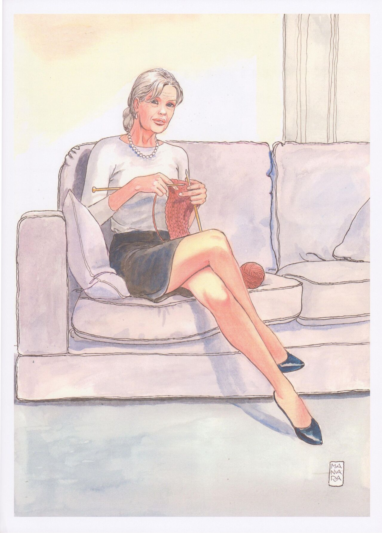 [Milo Manara] Red Light Art Book [Italian]