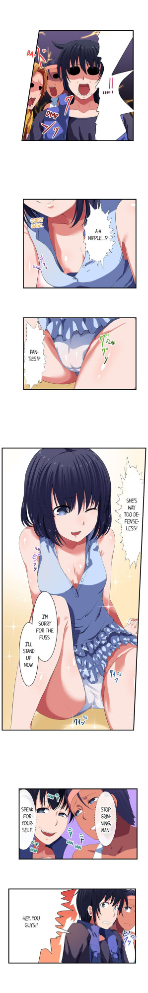 [Meria] Boob Slip! ~ Accidentally Fished Her Bra ~ (Complete)