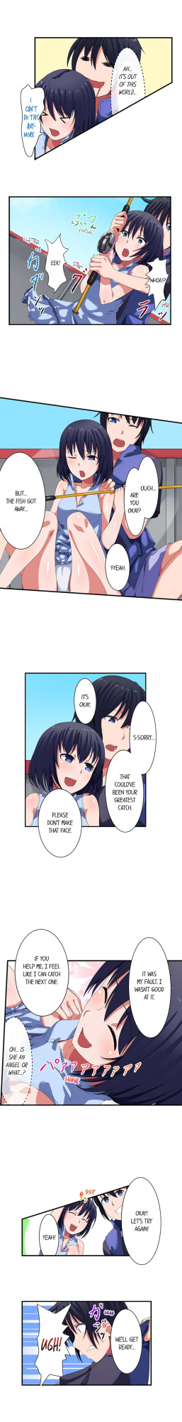 [Meria] Boob Slip! ~ Accidentally Fished Her Bra ~ (Complete)