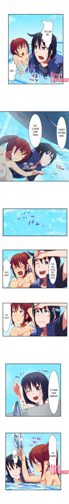 [Meria] Boob Slip! ~ Accidentally Fished Her Bra ~ (Complete)