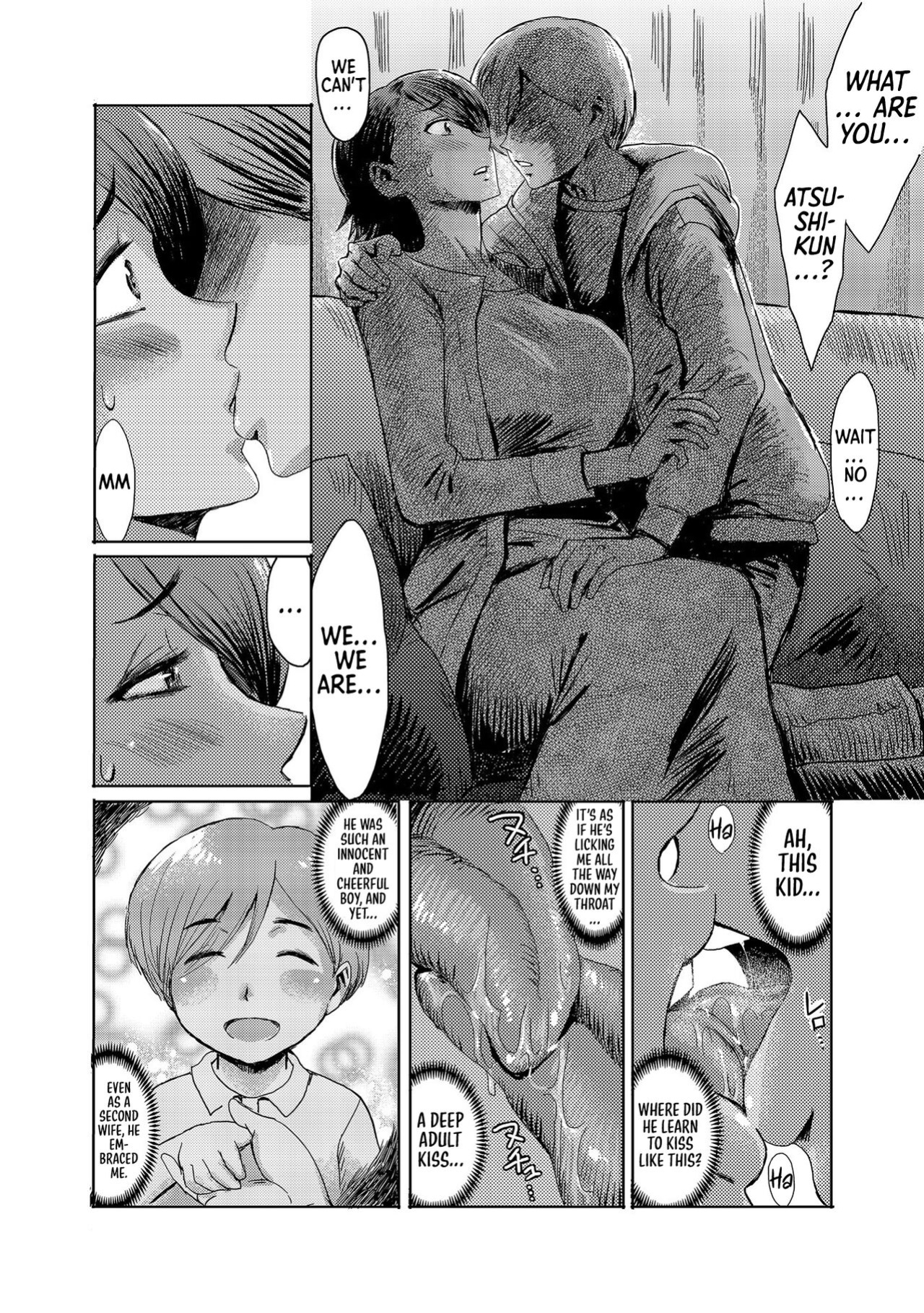 [Kuroiwa Menou] Kaa-san wa Yamiyo ni Mesu ni Naru | Stepmother Turns into My Bitch in the Darkness of the Night (Koushite Mama wa Boku no Onna ni Natta) [Sonarin迫]