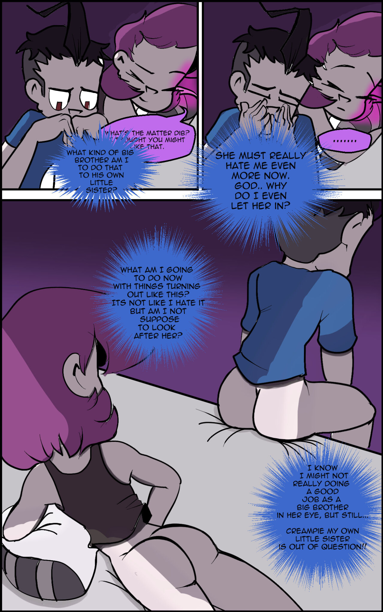[Anont] Gaz Sleep Over (Invader Zim)