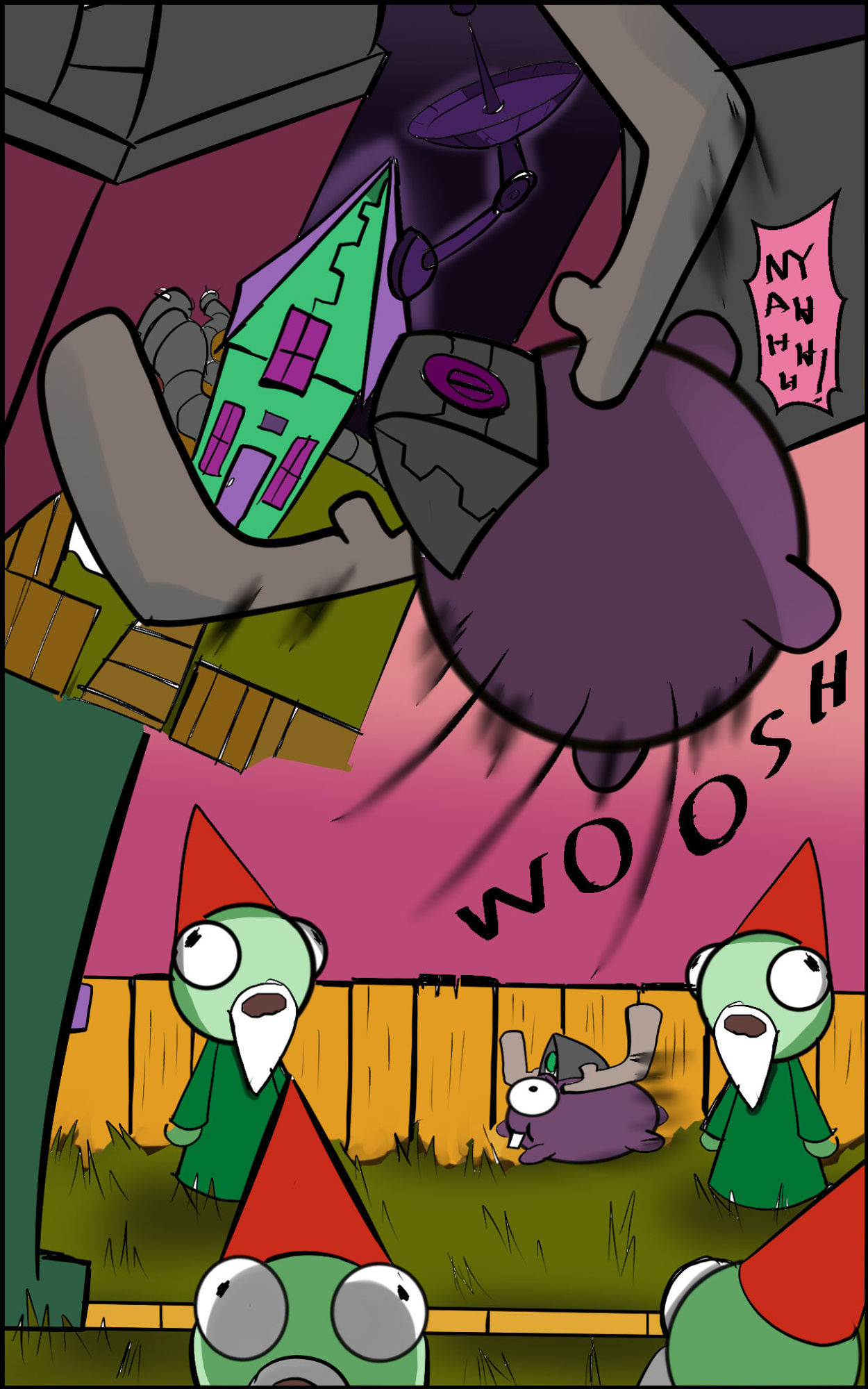 [Anont] Gaz Sleep Over (Invader Zim)