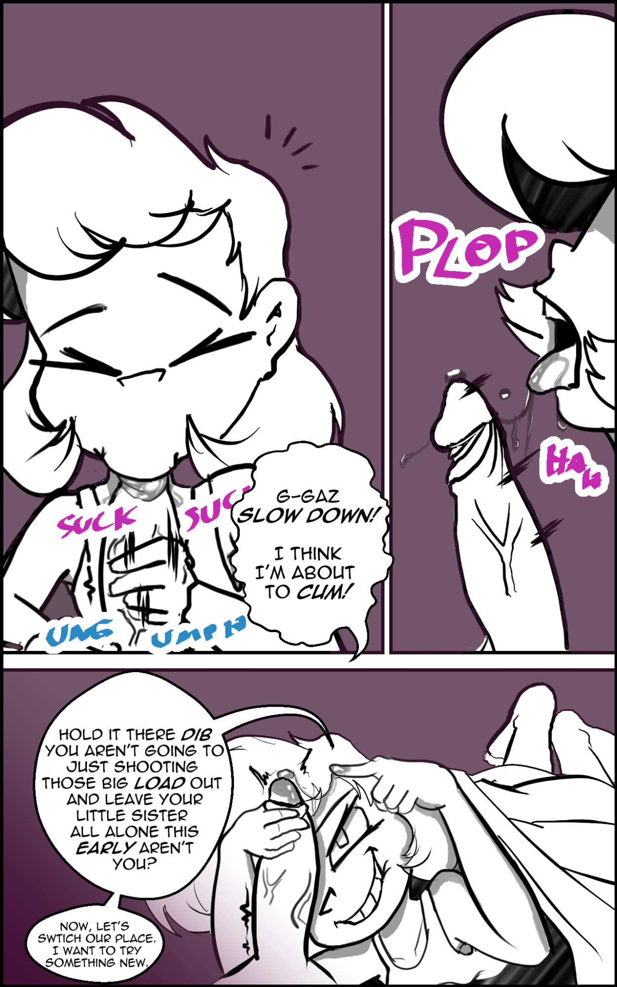 [Anont] Gaz Sleep Over (Invader Zim)