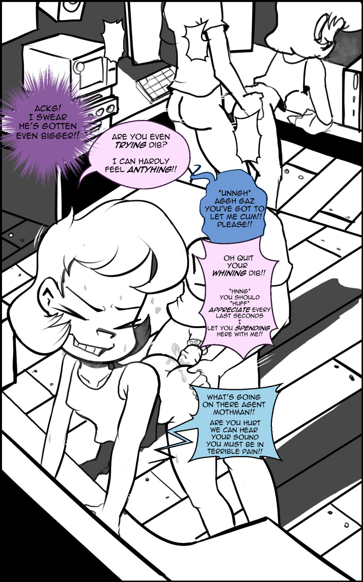 [Anont] Gaz Sleep Over (Invader Zim)
