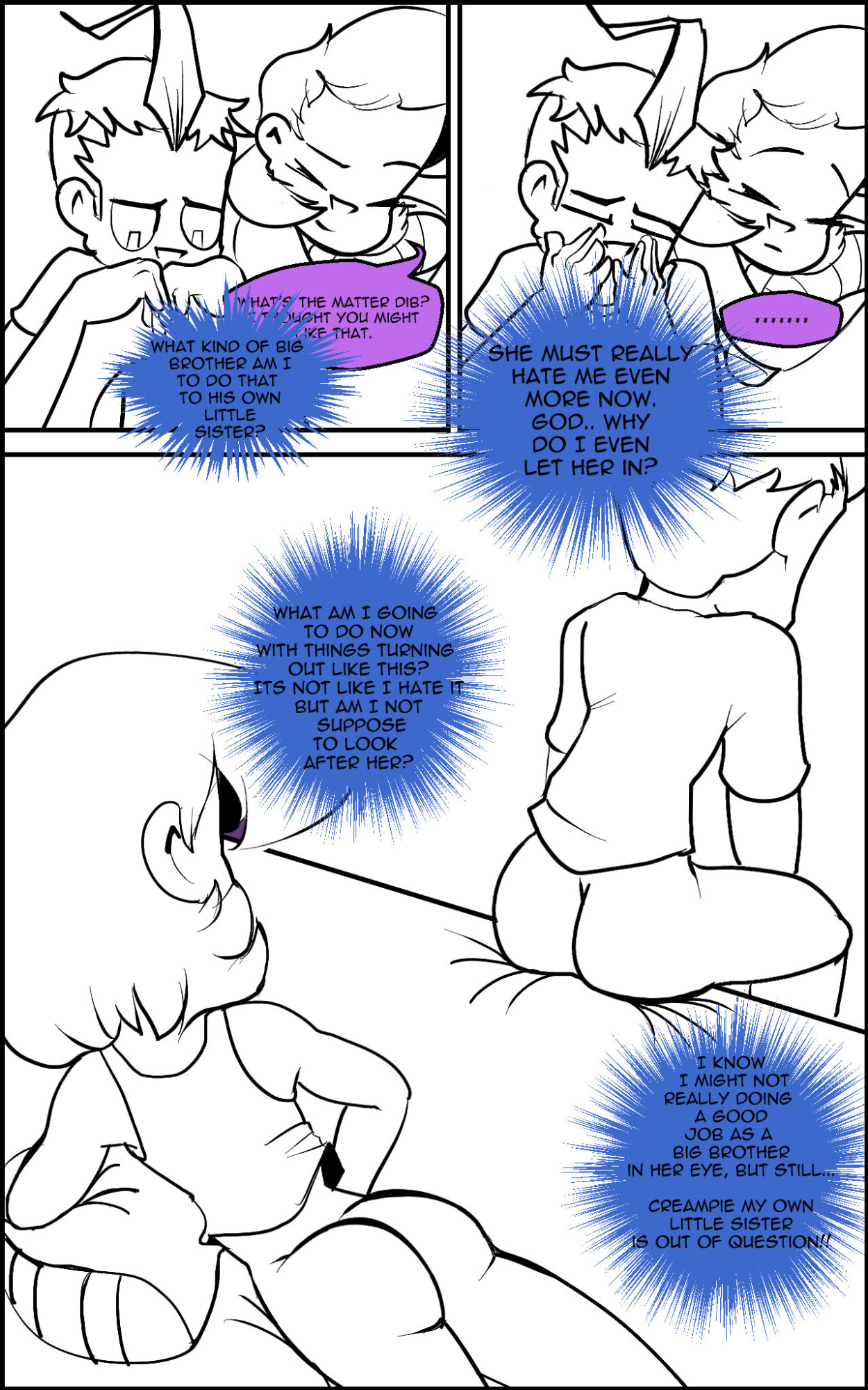 [Anont] Gaz Sleep Over (Invader Zim)