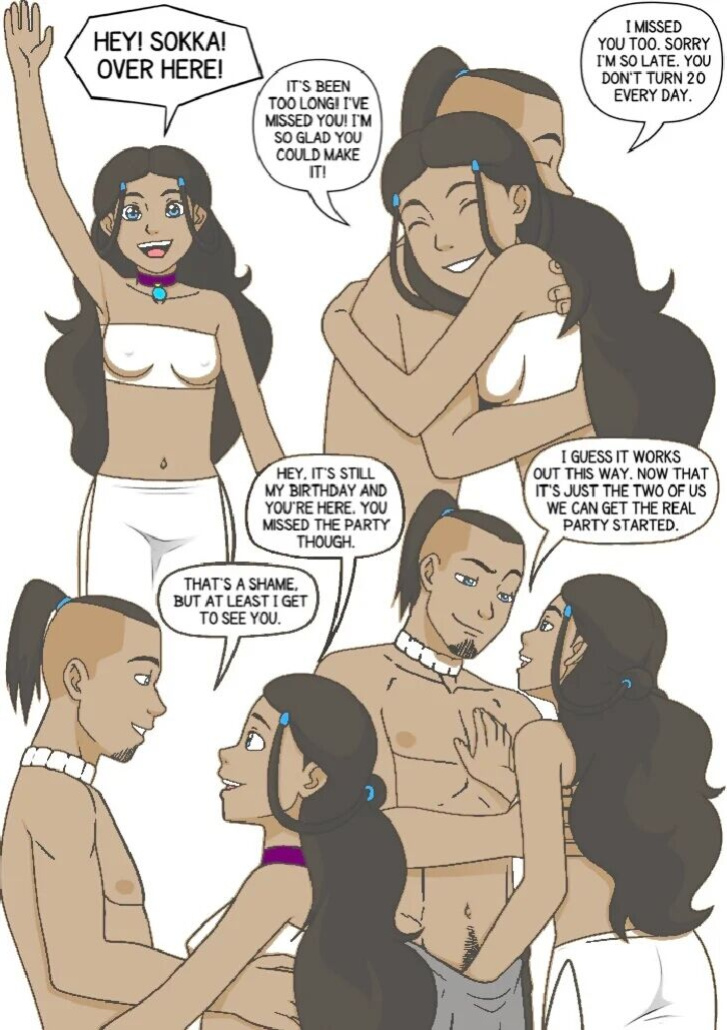 Steamy Afterparty (Avatar: The Last Airbender) [Incognitymous]
