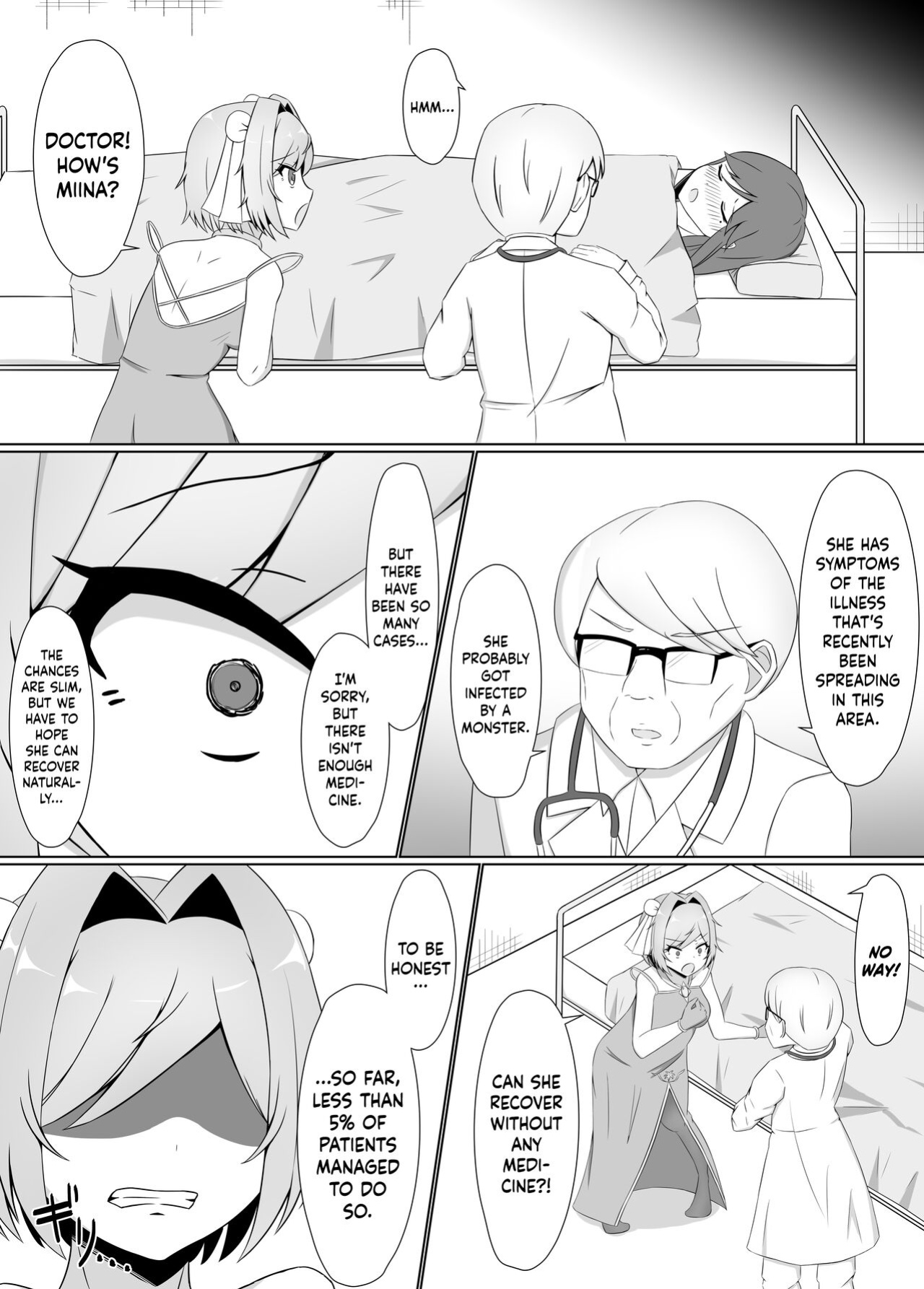 [Corruprotocol (EPLOOV)] Kuro ni Somaru Yuri ~Kakutoumusume ga Alraune ni Kenzoku Ochi suru made~ | Black-Stained Yuri ~A Female Martial Artist Enslaved By An Alraune~ [Hennojin]