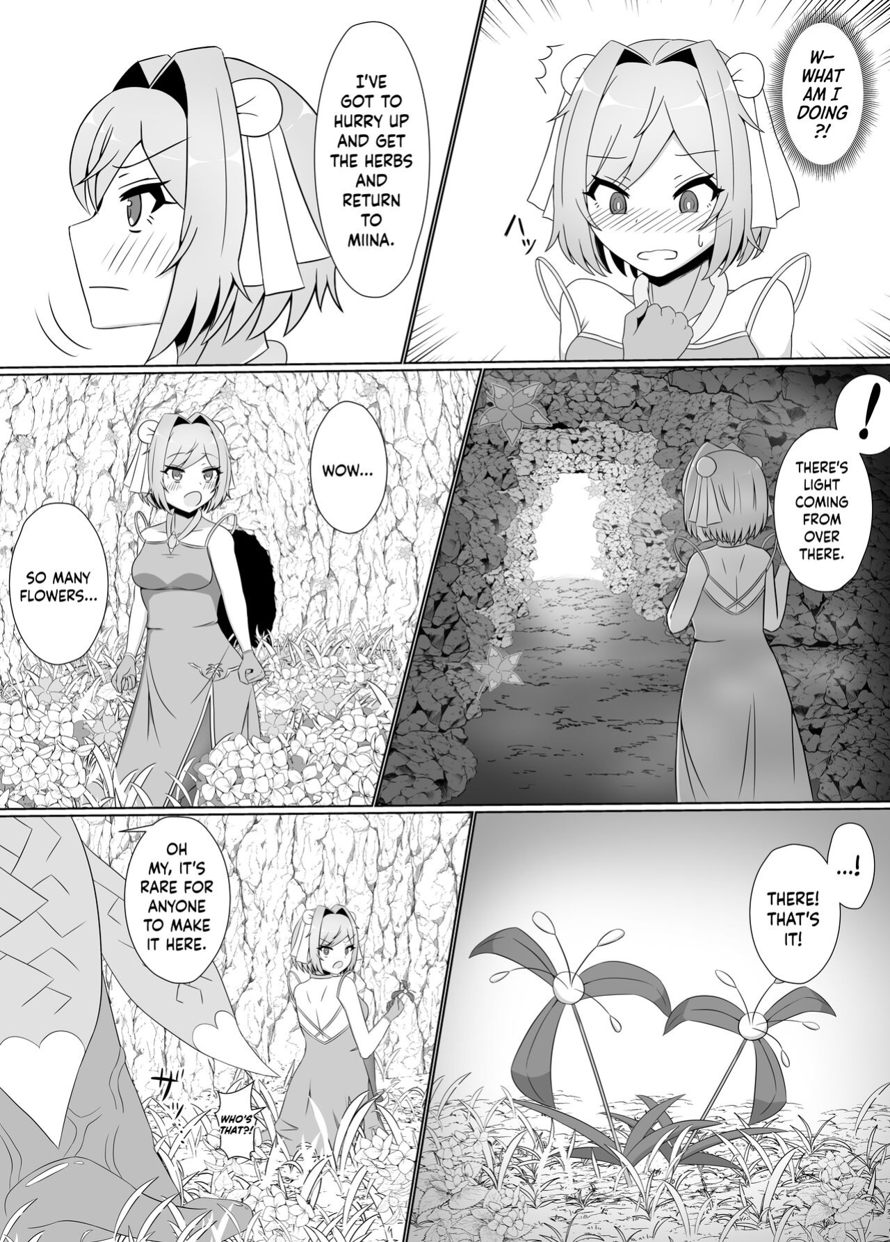 [Corruprotocol (EPLOOV)] Kuro ni Somaru Yuri ~Kakutoumusume ga Alraune ni Kenzoku Ochi suru made~ | Black-Stained Yuri ~A Female Martial Artist Enslaved By An Alraune~ [Hennojin]