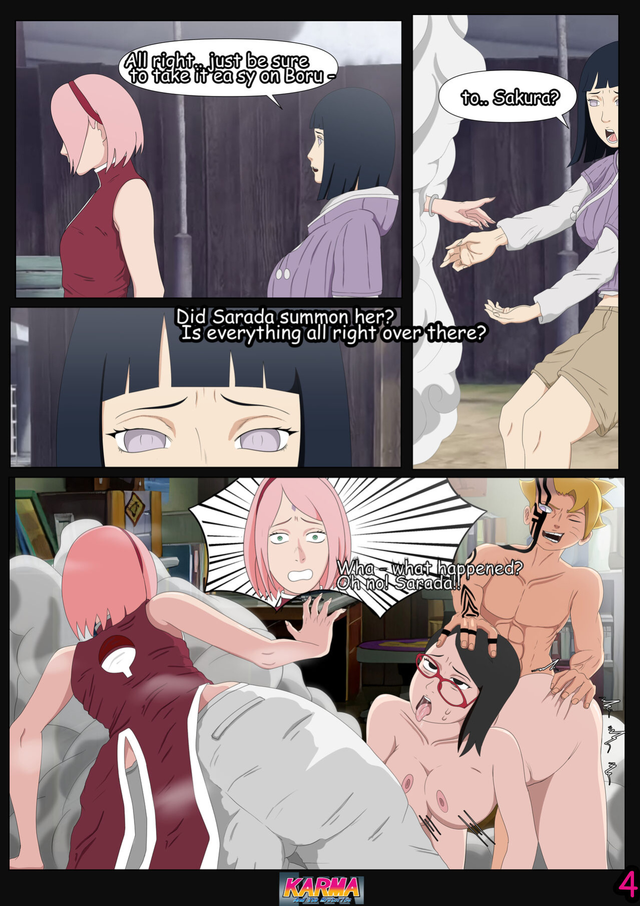 Karma And Its Mysteries : Chapter 2 - Juxtaposition (By Erogakure)