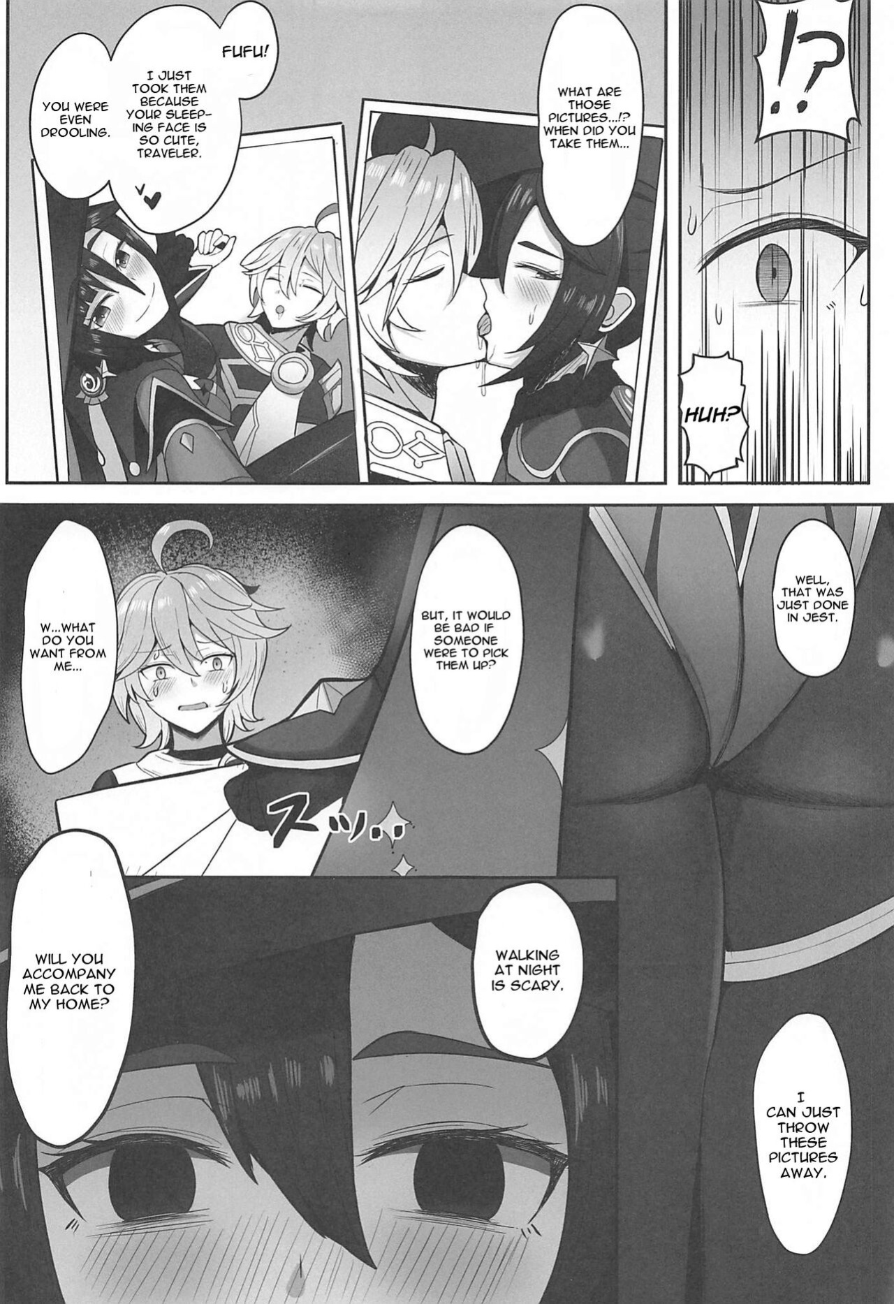 (C101) [Mumei Kibou (Nantoka)] Mona to Konya wa Karasawagi (Genshin Impact)