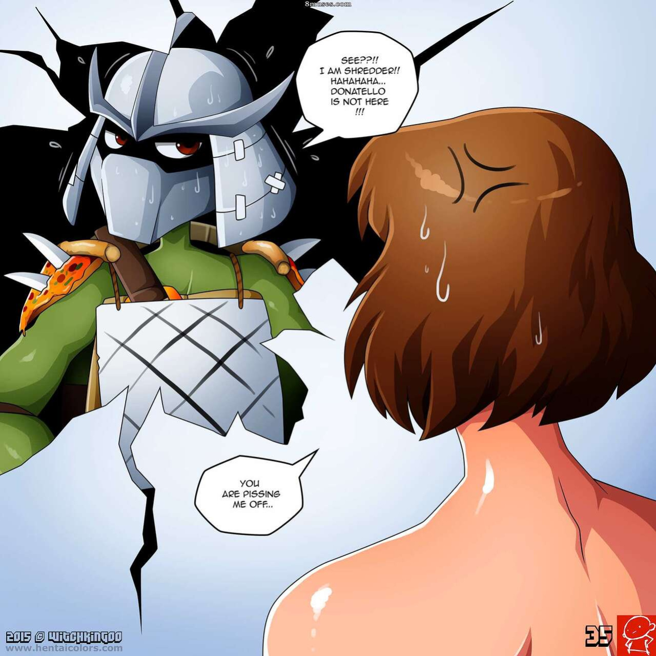 [Witchking00] April O'Neil - Save The Turtles #2