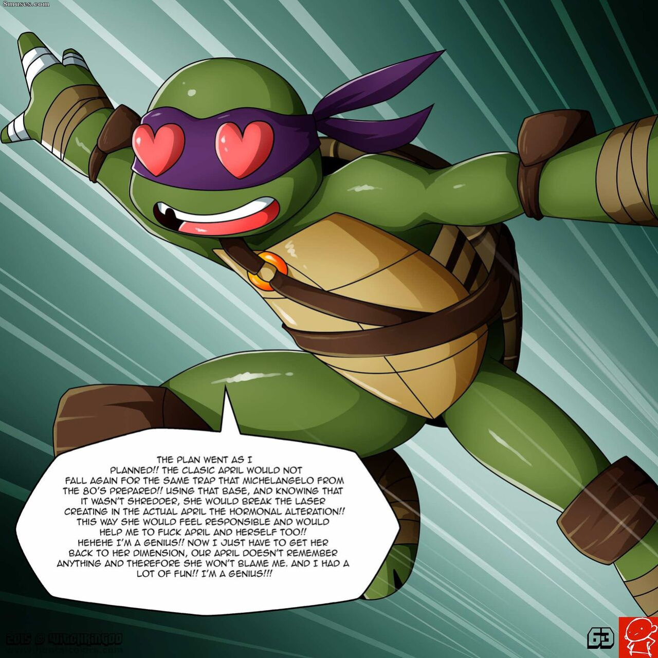 [Witchking00] April O'Neil - Save The Turtles #2