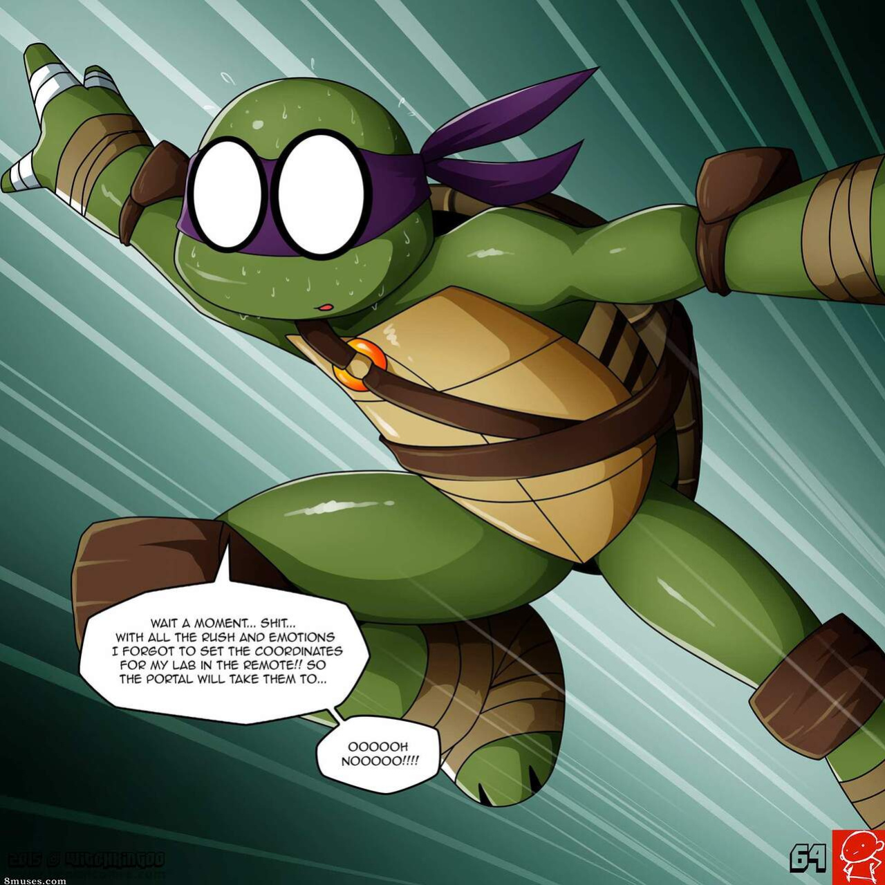 [Witchking00] April O'Neil - Save The Turtles #2