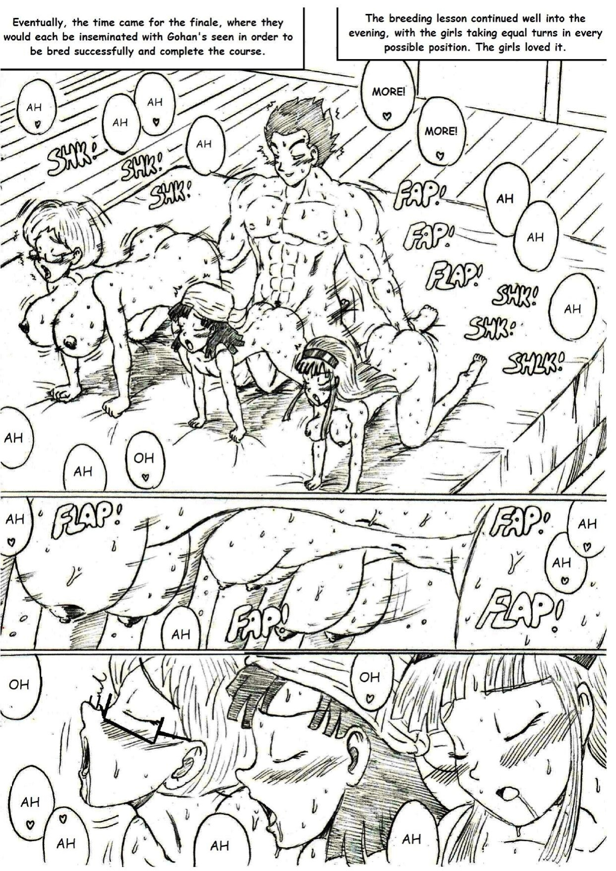 [TheWriteFiction] Breeding Instructor, Erasa (Dragon Ball GT)