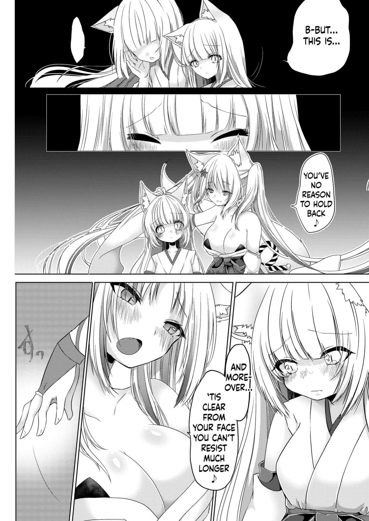 [Koume Kouhiiten (Shio, Satsuki Atan)] Kitsuneko Miko Ichiya Taiken Course?! | Fox Girl Shrine Maiden One-Night Trial Course?!