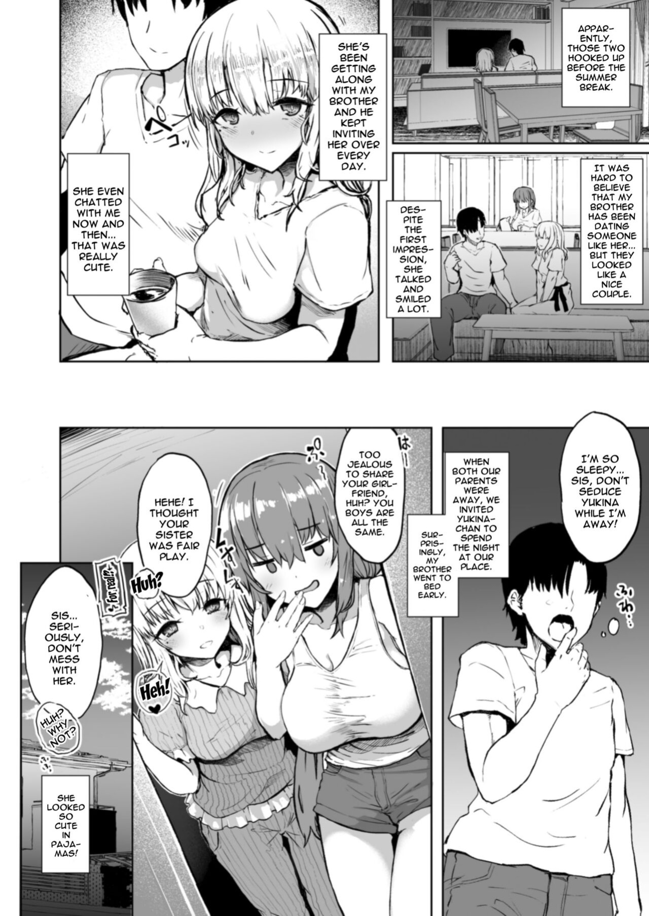 [Contamination (eigetu)] Otouto no Kanojo My Little Brother's Girlfriend [Decensored-BlueMoon Circle]
