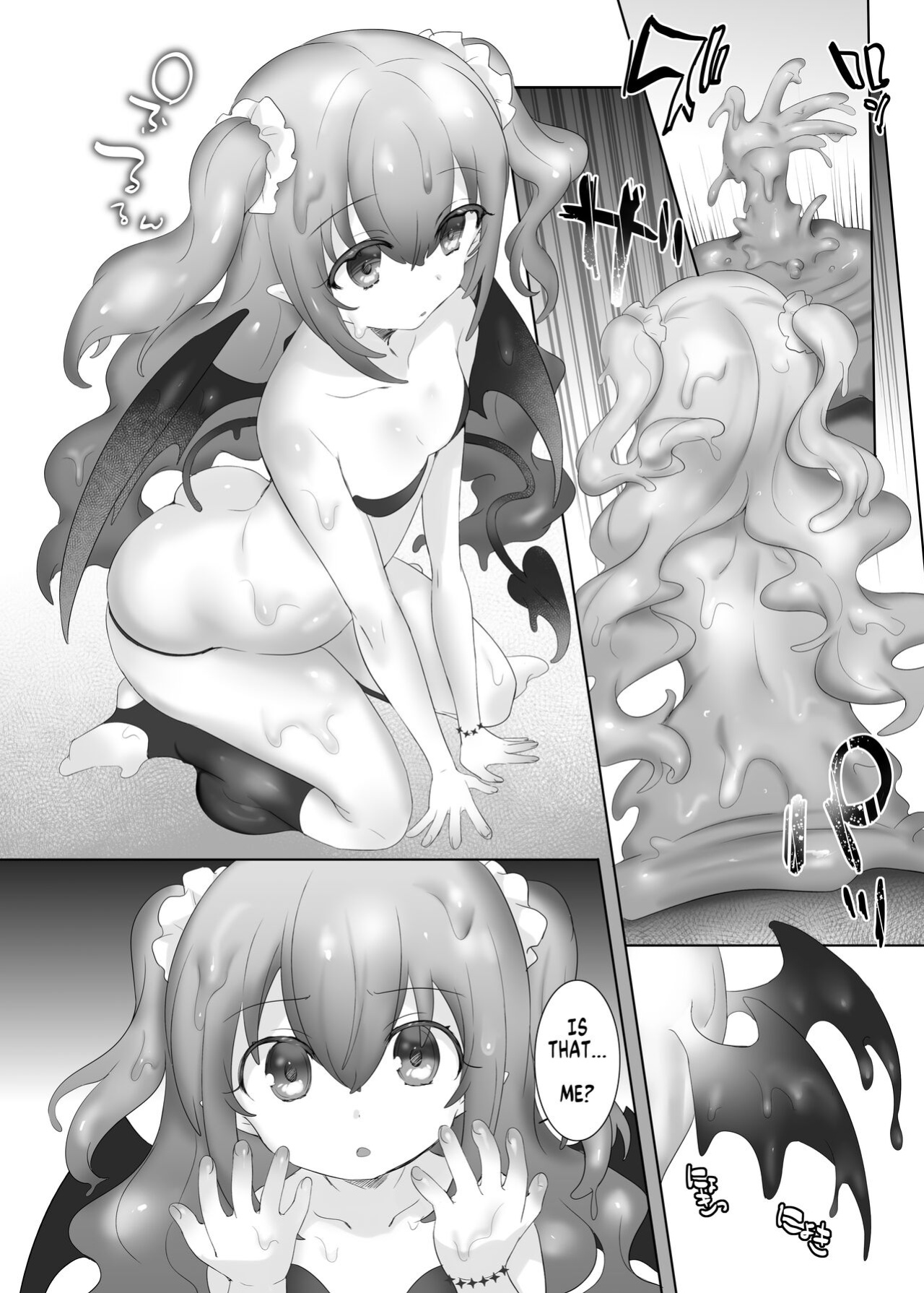 [Hiiragi Popura] Suraimu ka no Noroi | The Curse of Slimification [MegaFagget]
