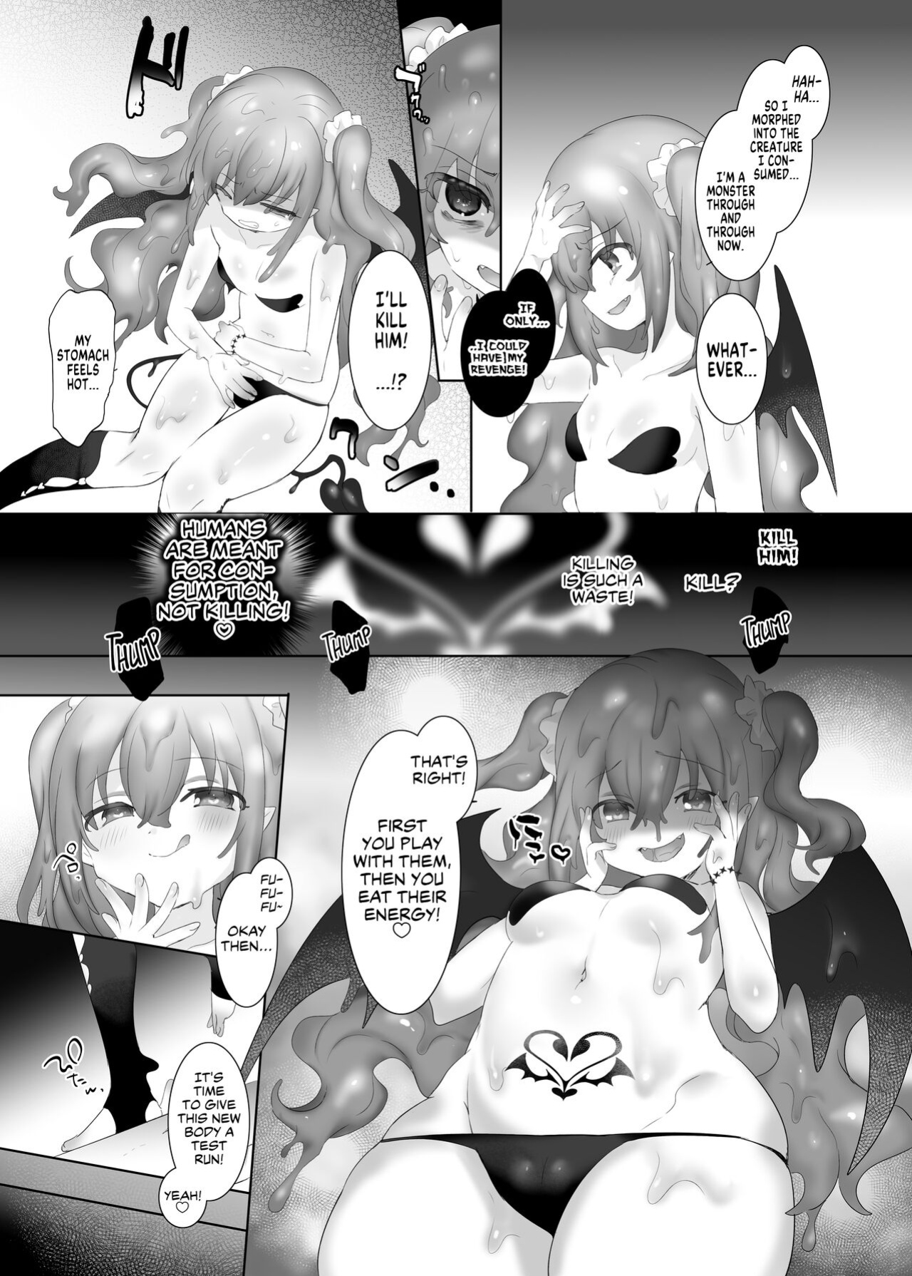 [Hiiragi Popura] Suraimu ka no Noroi | The Curse of Slimification [MegaFagget]