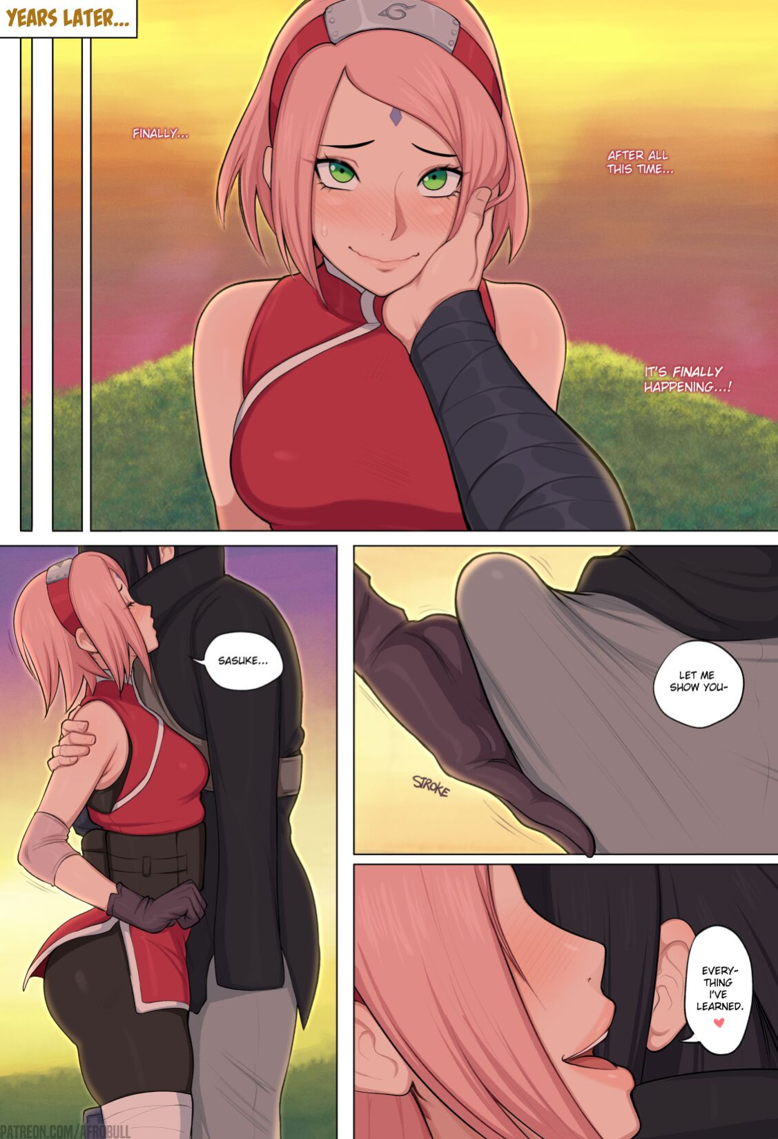 [Afrobull] Sakura's Training Arc - Tsunade Teaches Sakura A Hard Lesson (Naruto)