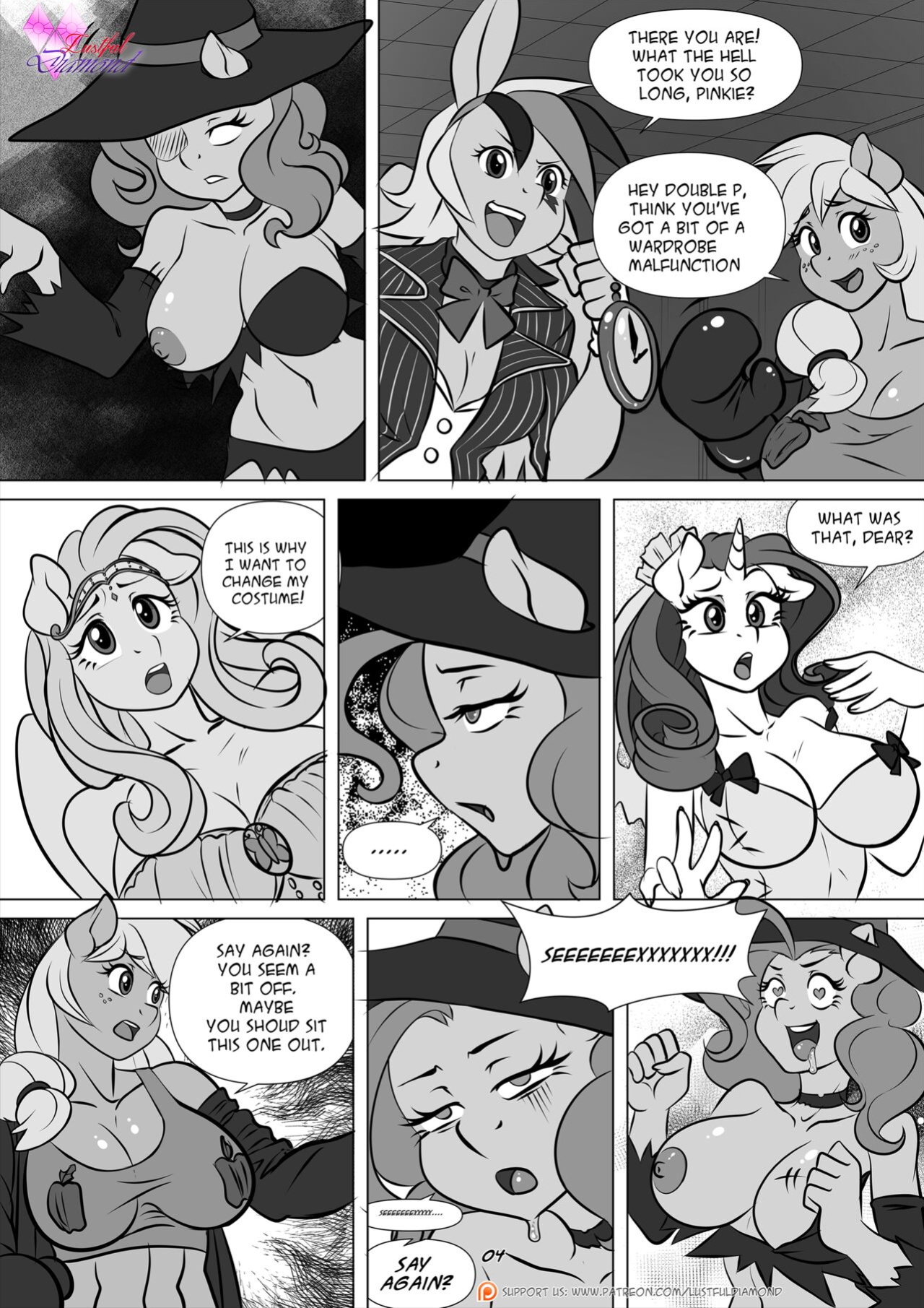 [Pia-Sama] Lustful Diamond - Night of the Living Sex