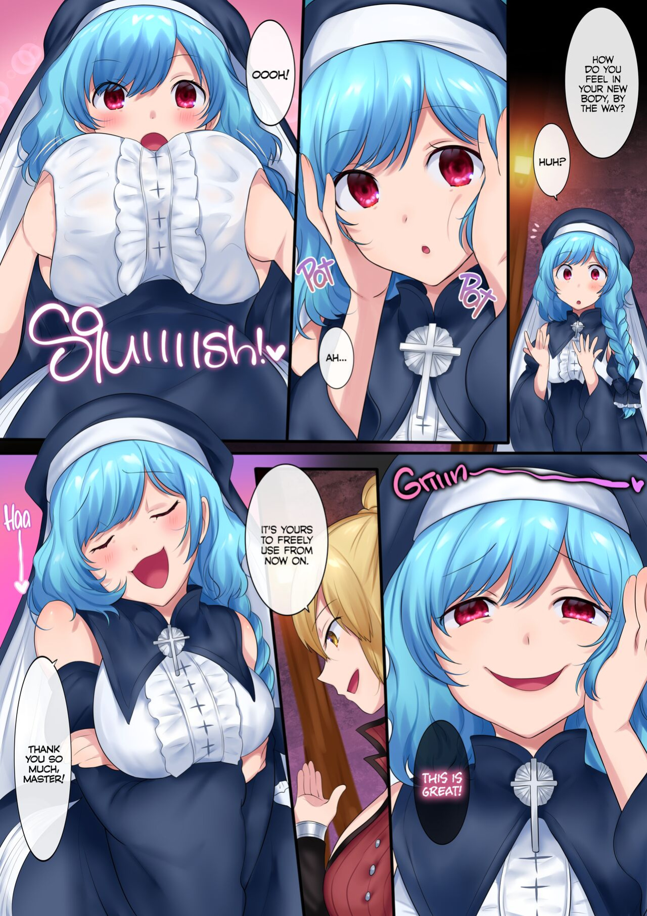 [Amuai Okashi Seisakusho (Hiiragi Popura, Fantasma_cola)] Tamautsushi no Majutsu | Spirit Swap