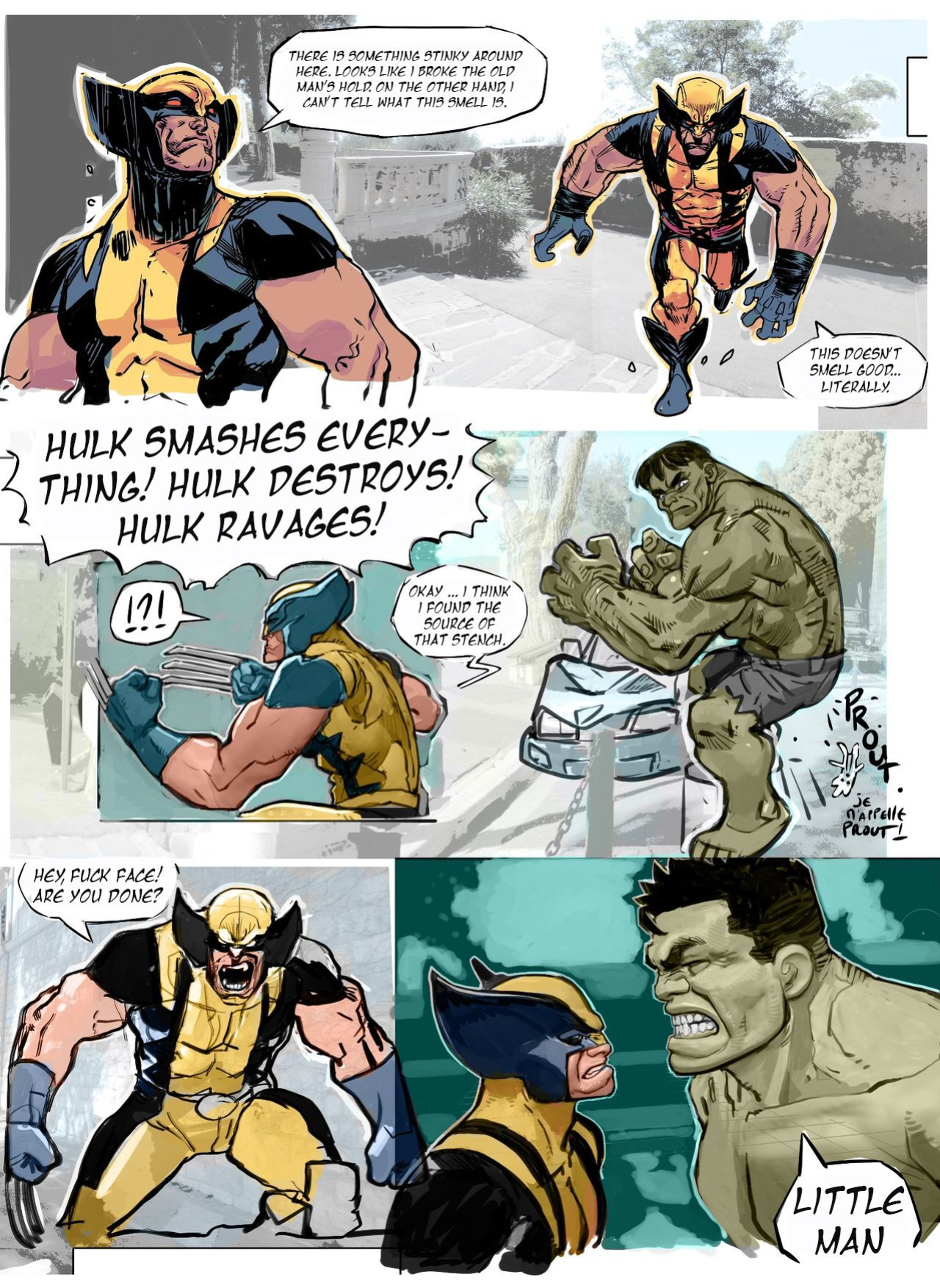 JJFrenchie - Marvel Story