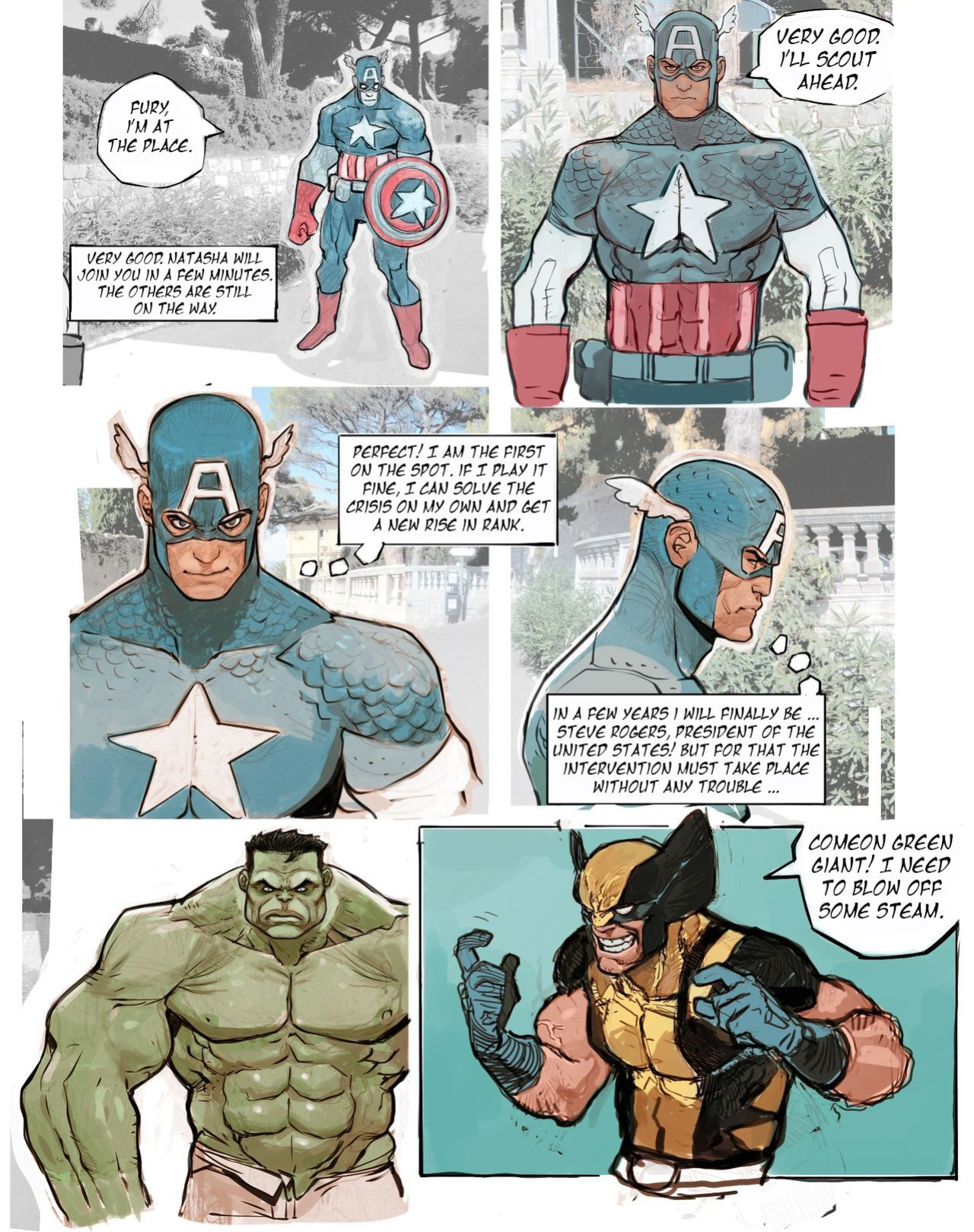 JJFrenchie - Marvel Story