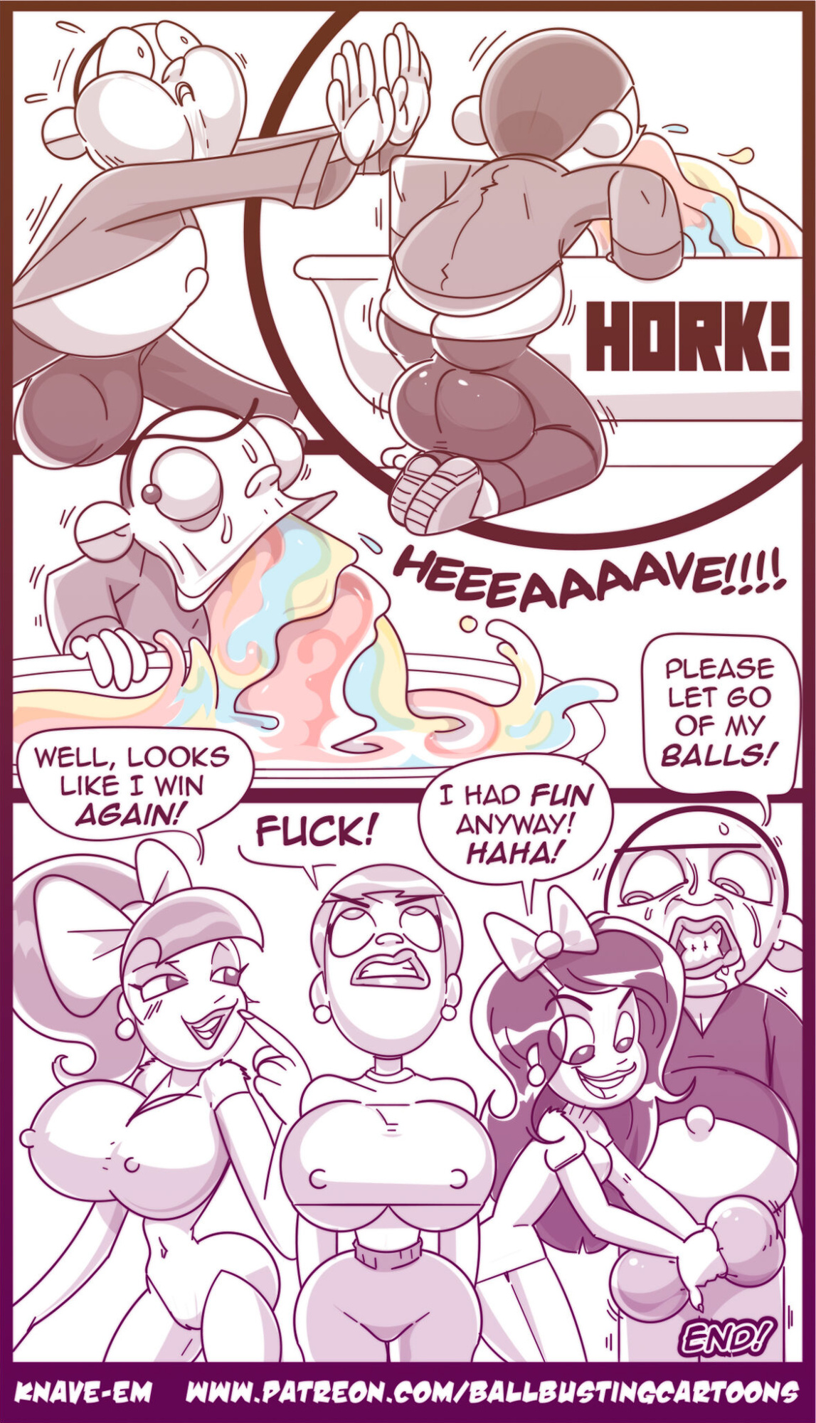 [Knave] The Elevator Operator #2 Rainbow Party!