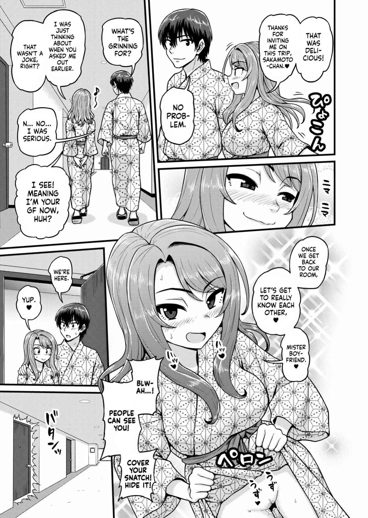 [Chimamire Yashiki (Gachonjirou)] Game Tomodachi no Onnanoko to Onsen Ryokou de Yaru Hanashi | Smashing With Your Gamer Girl Friend at the Hot Spring [head empty]
